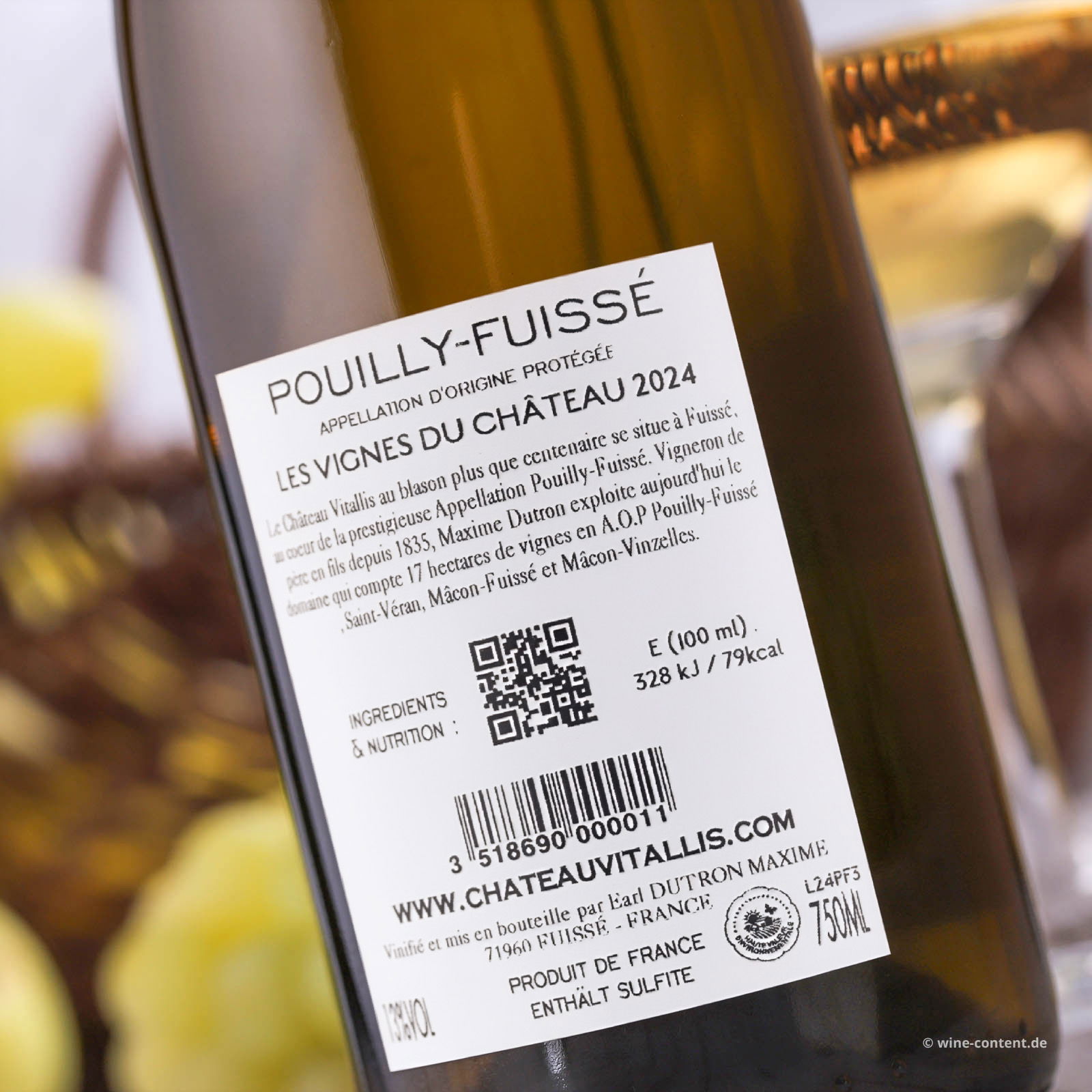 Pouilly-Fuissé 2024 Les Vignes du Château