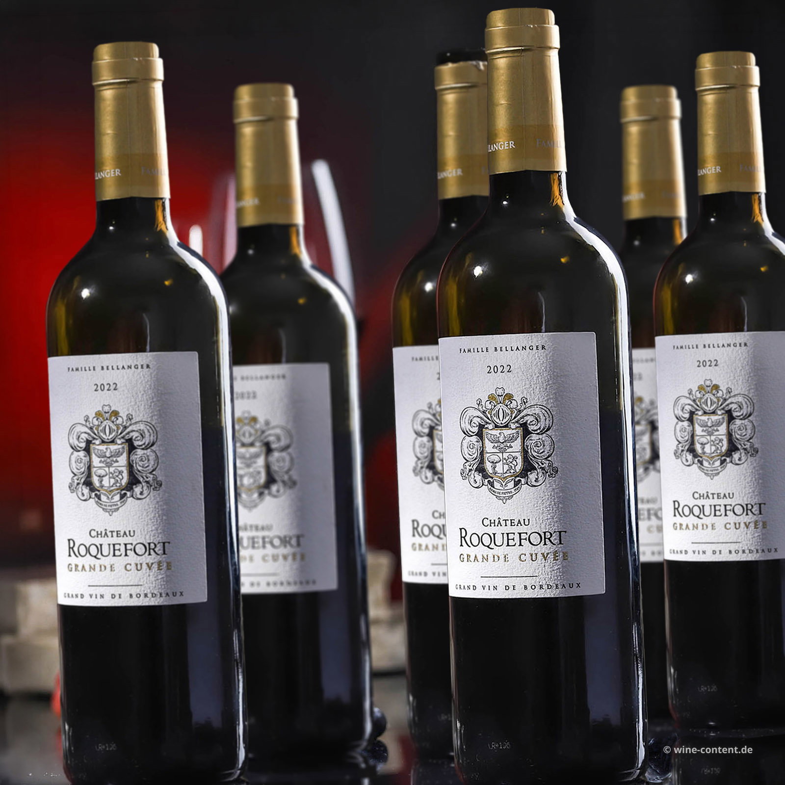 6er-Sparpaket Bordeaux Supérieur 2022 Grande Cuvée