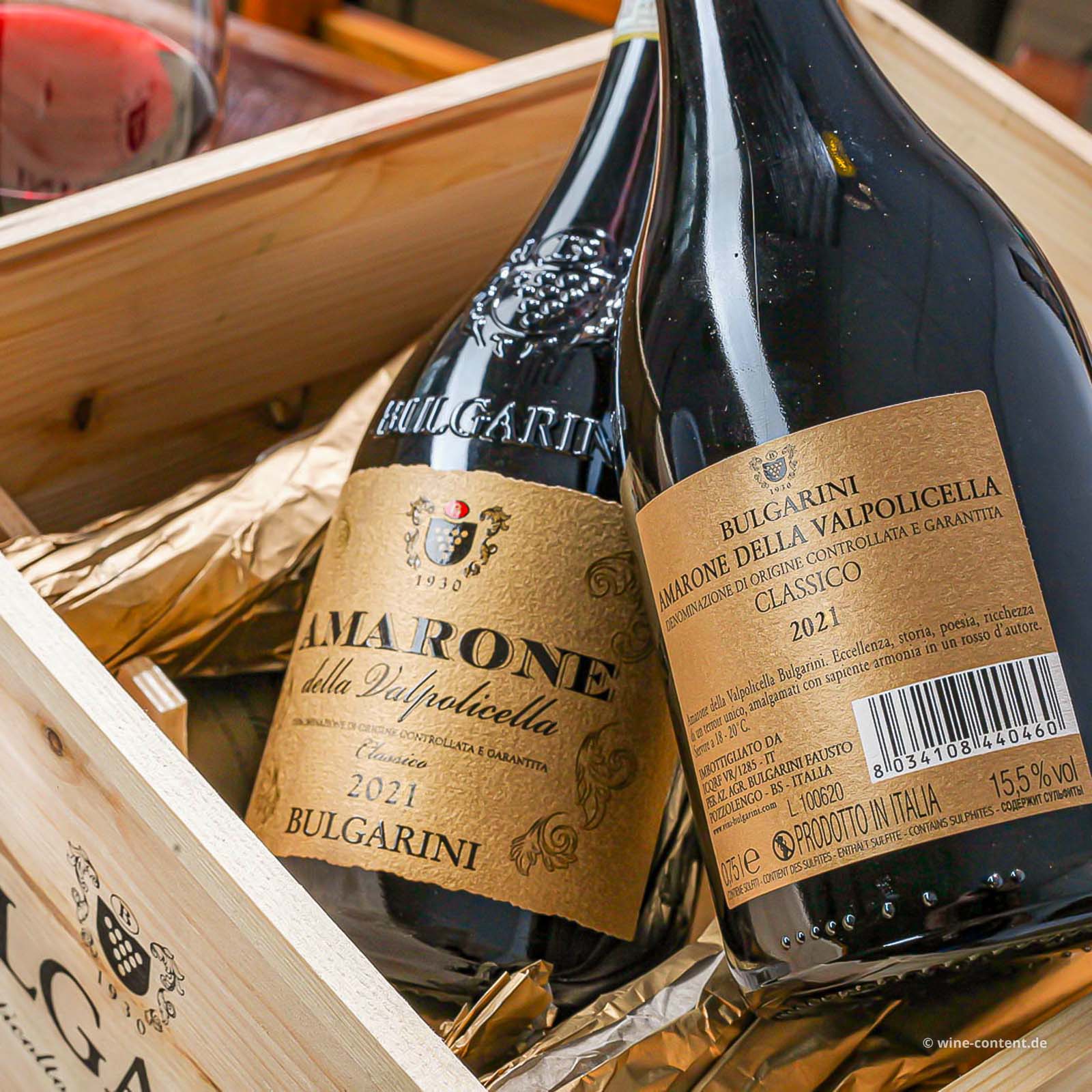 6er-Holzkiste Amarone Classico 2021