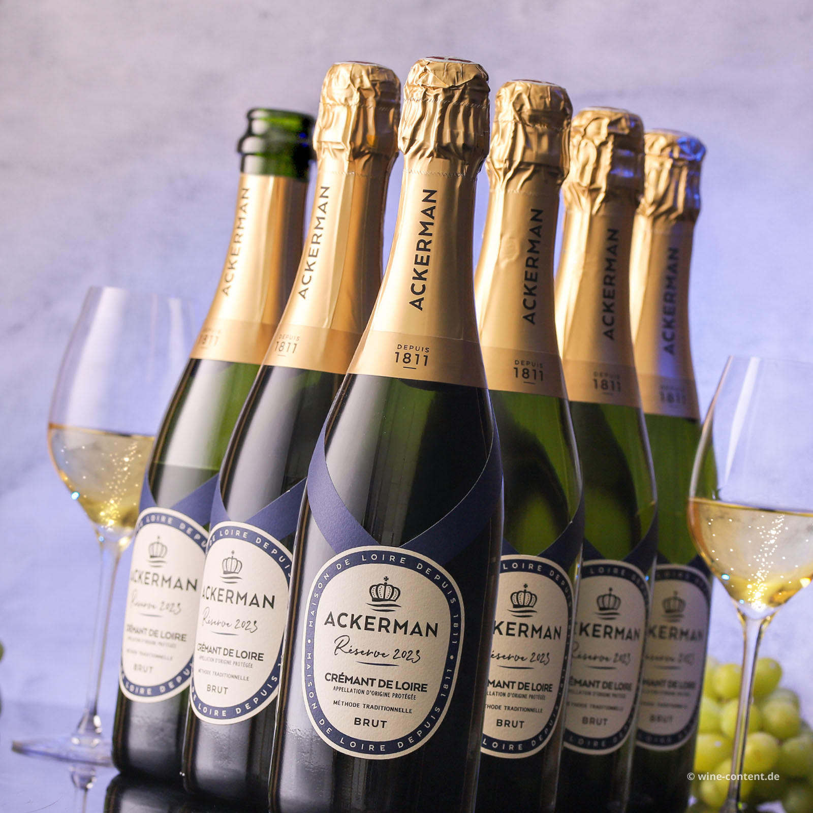 6er-Sparpaket Crémant de Loire 2023 Réserve Brut