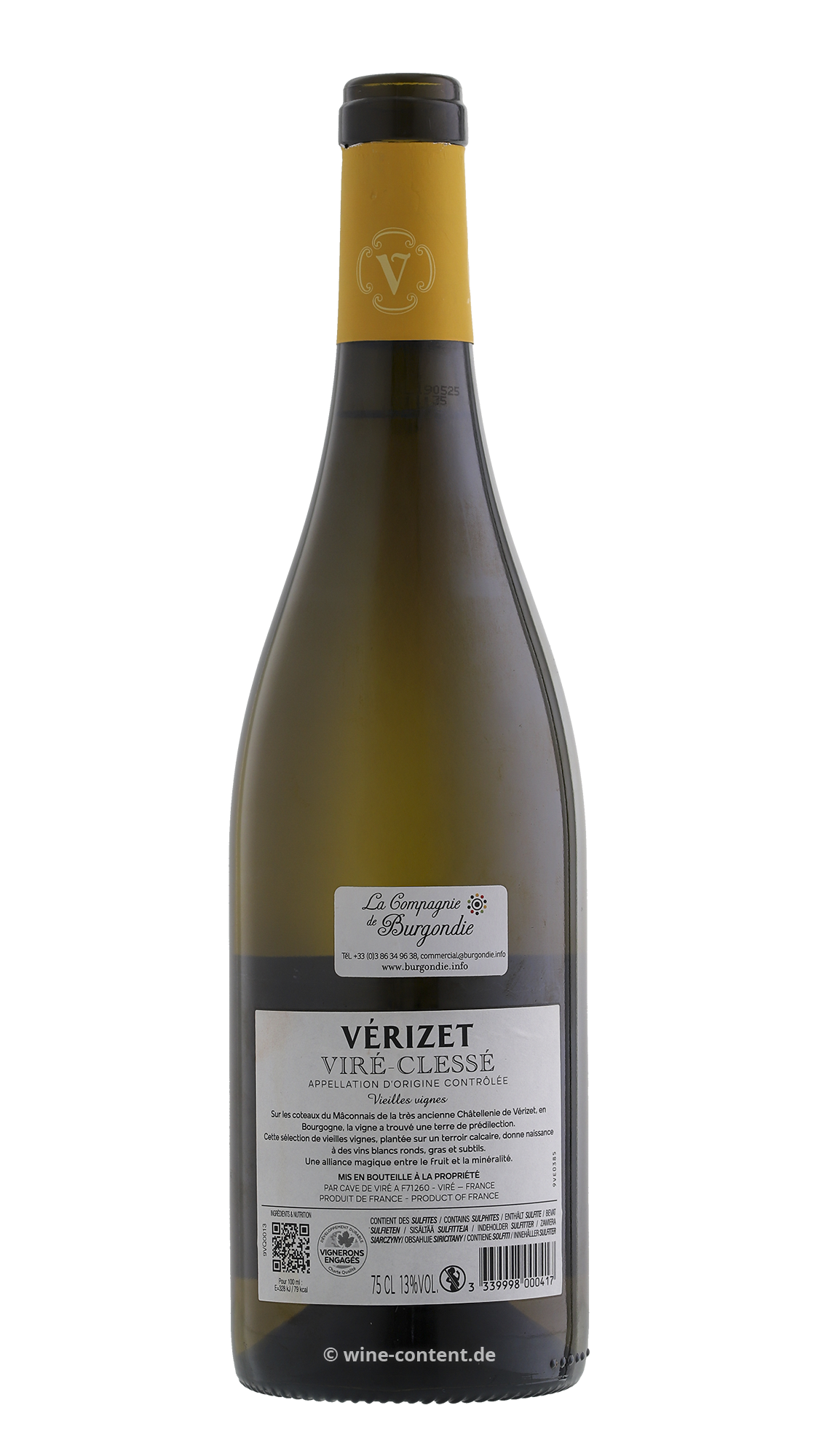 Viré-Clessé Vieilles Vignes 2024 Vérizet