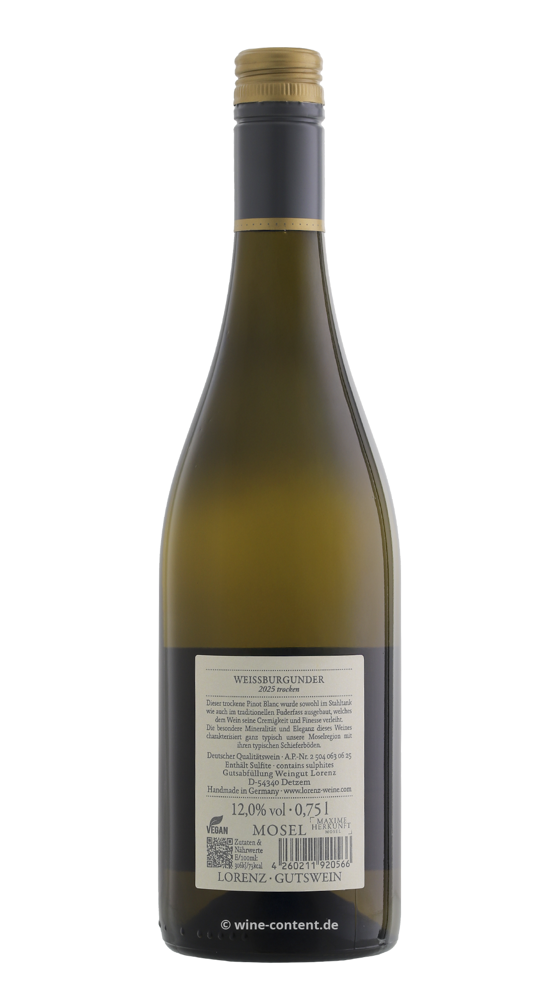 6er-Sparpaket Pinot Blanc 2025 Wood & Steel