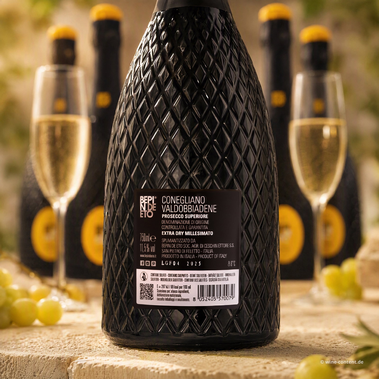 6er-Sparpaket Prosecco Superiore 2025 Extra Dry