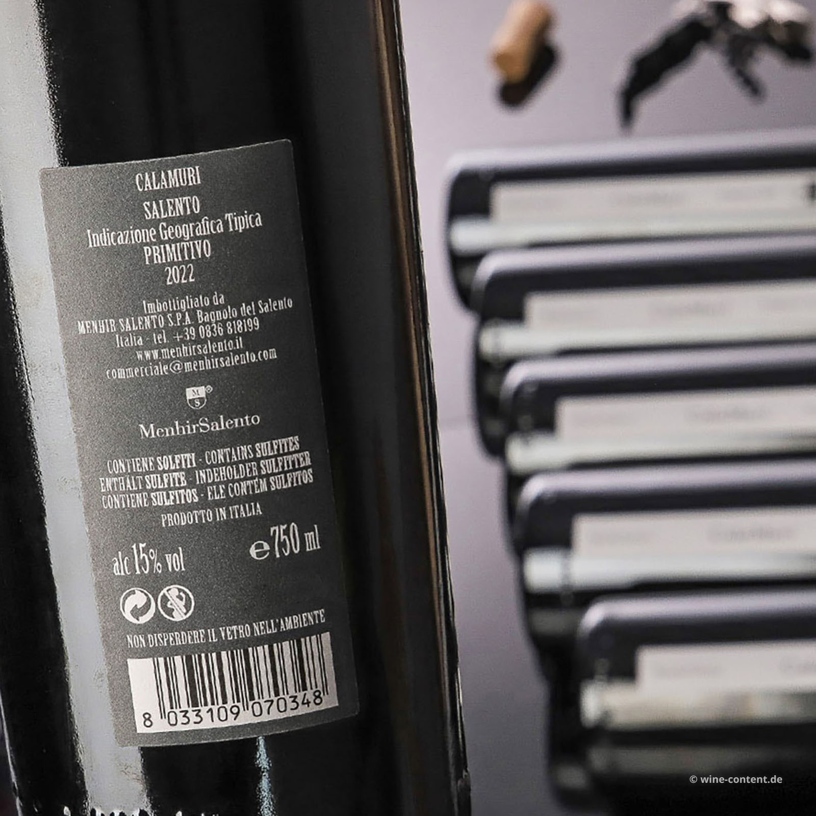 6er-Sparpaket Primitivo Salento 2022 CalaMuri