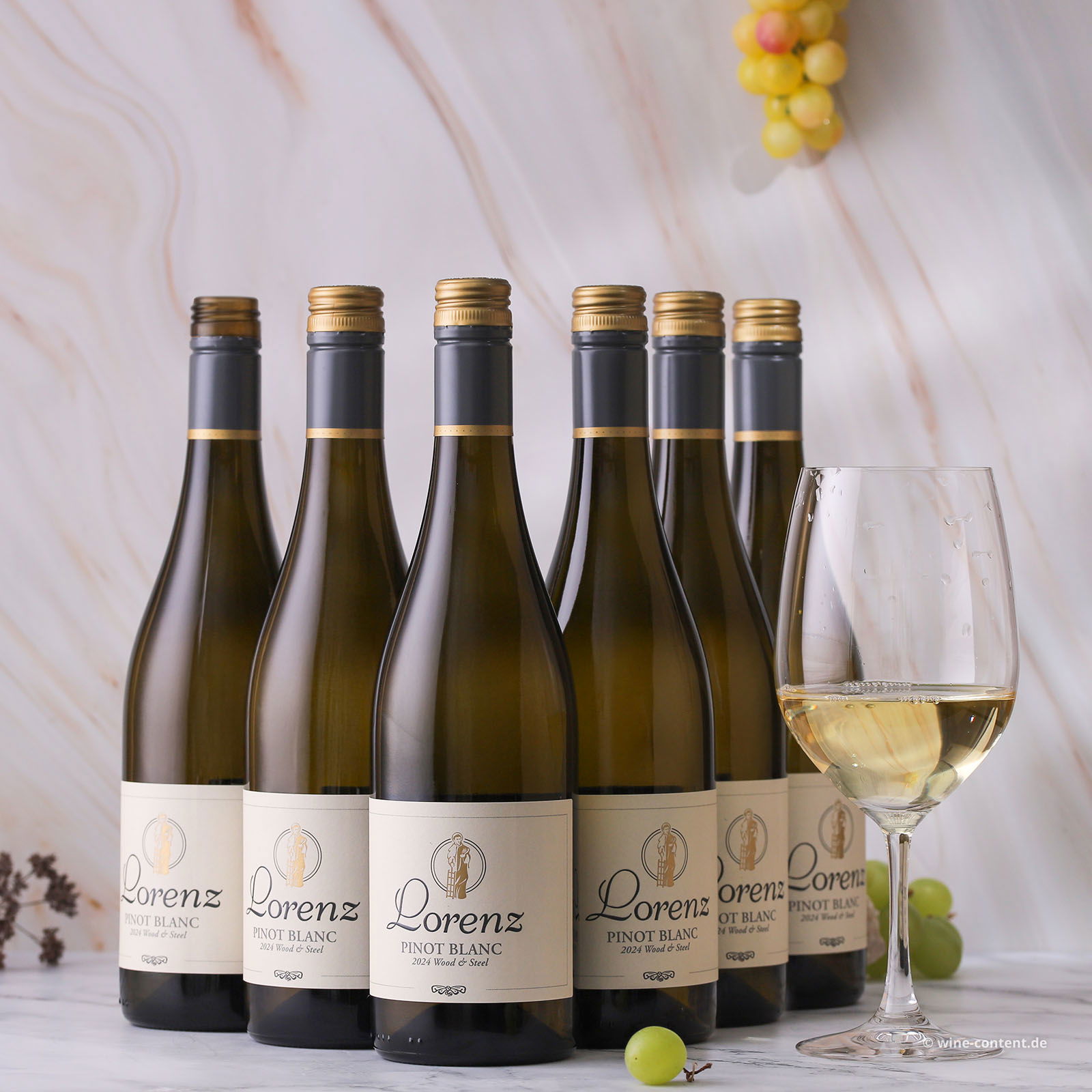 6er-Sparpaket Pinot Blanc 2024 Wood & Steel