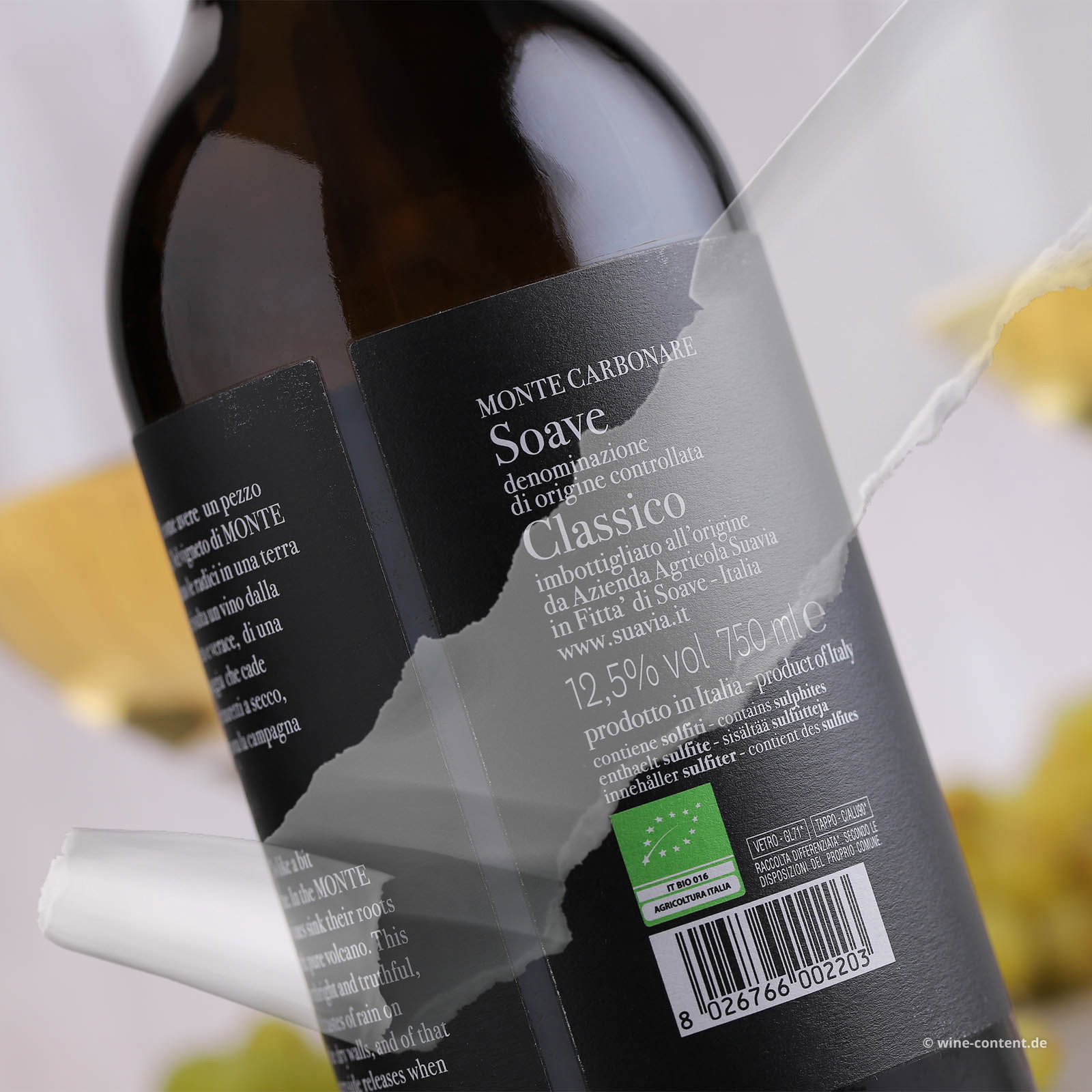 Soave Classico 2022 Monte Carbonare Bio (Lagerschaden)