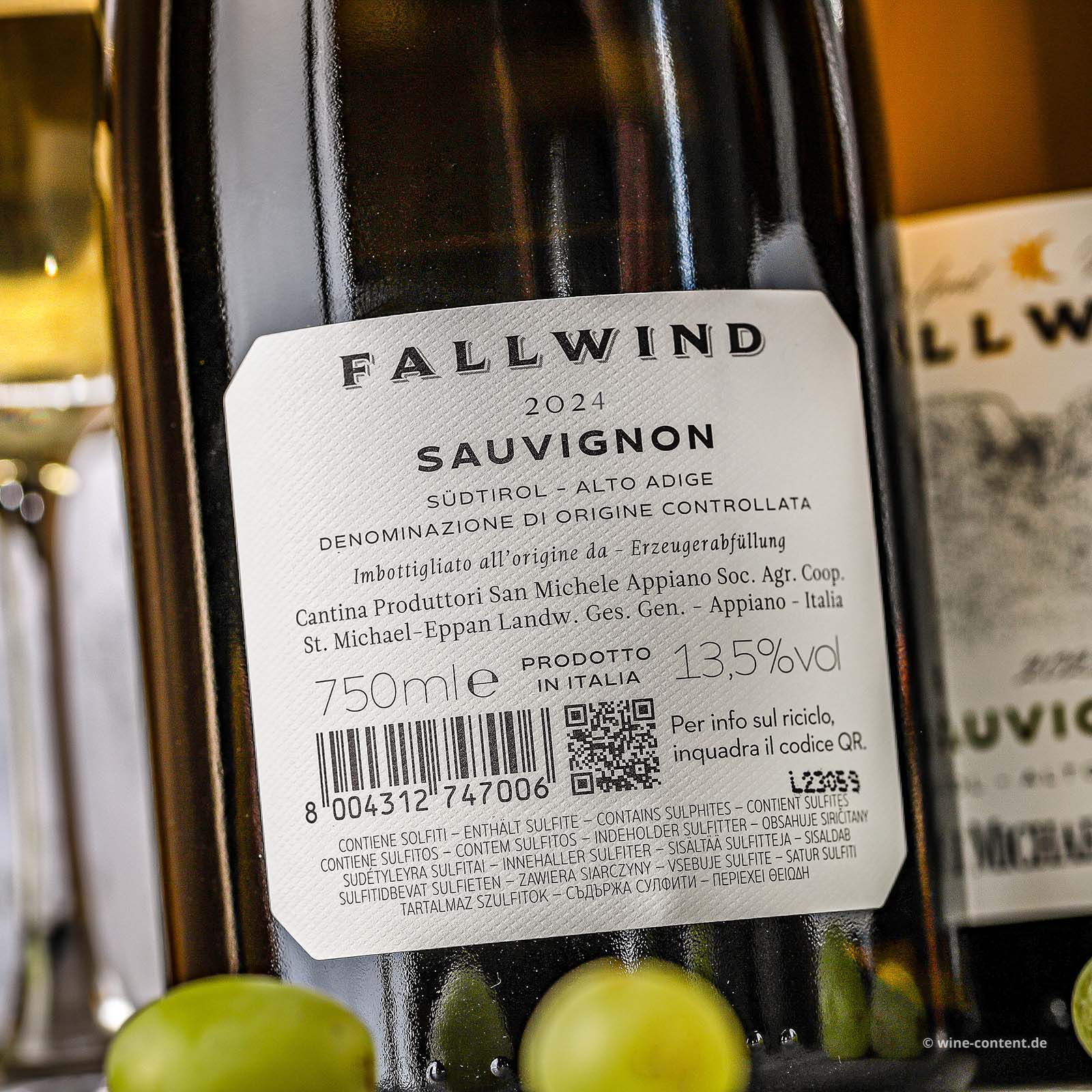 6er-Sparpaket Sauvignon Blanc 2024 Fallwind