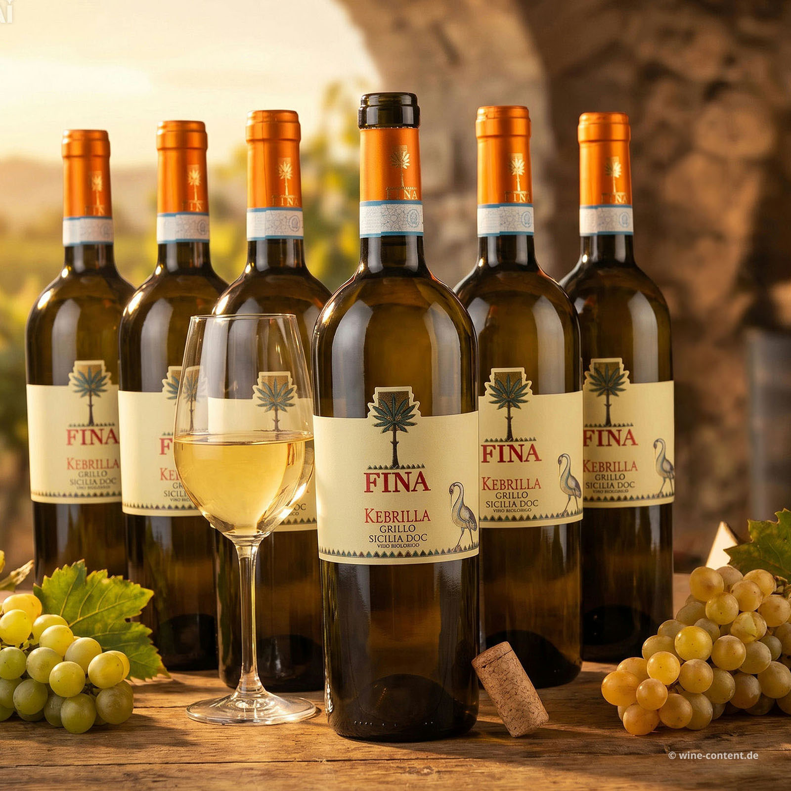 6er-Sparpaket Grillo Sicilia 2025 Kebrilla Bio