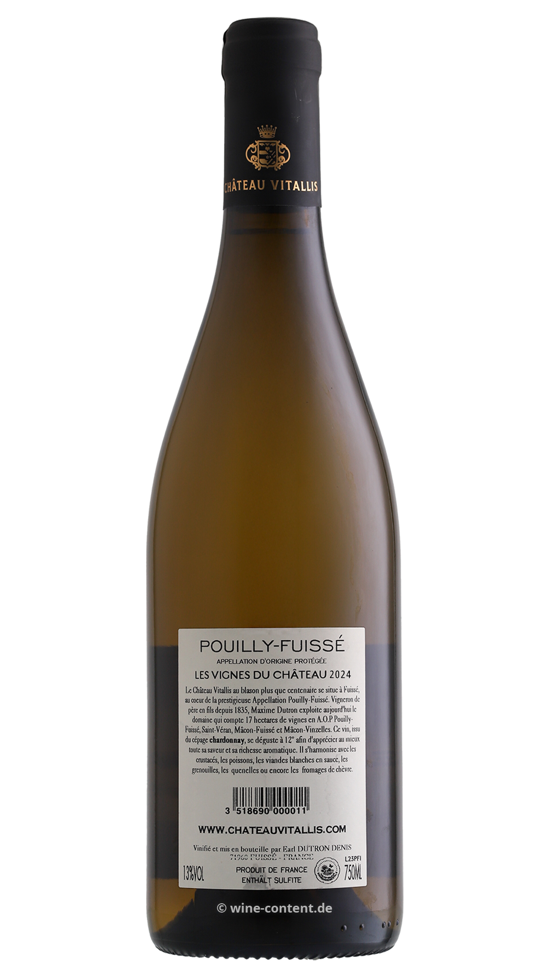 Pouilly-Fuissé 2024 Les Vignes du Château