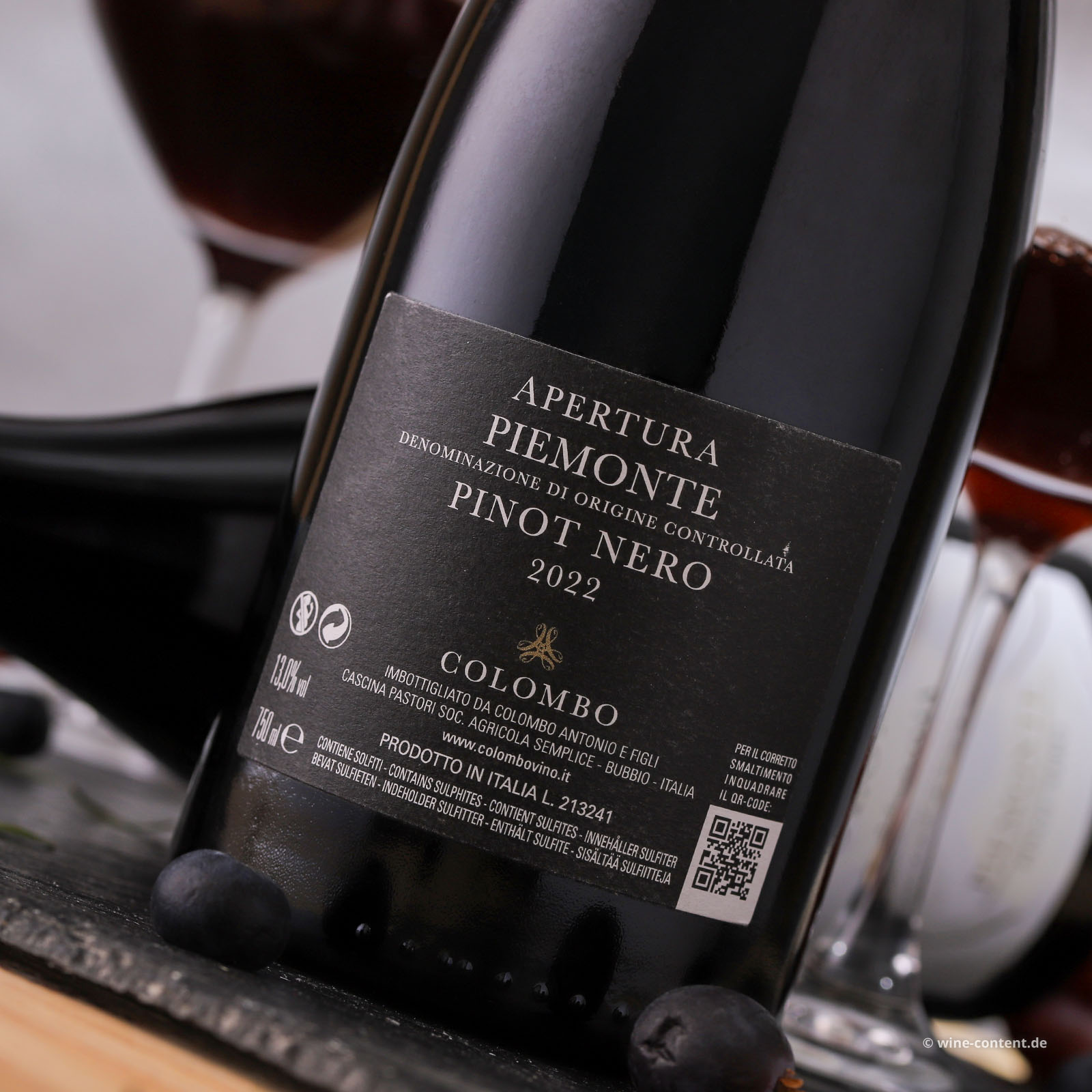 Pinot Nero Piemonte 2022 Apertura