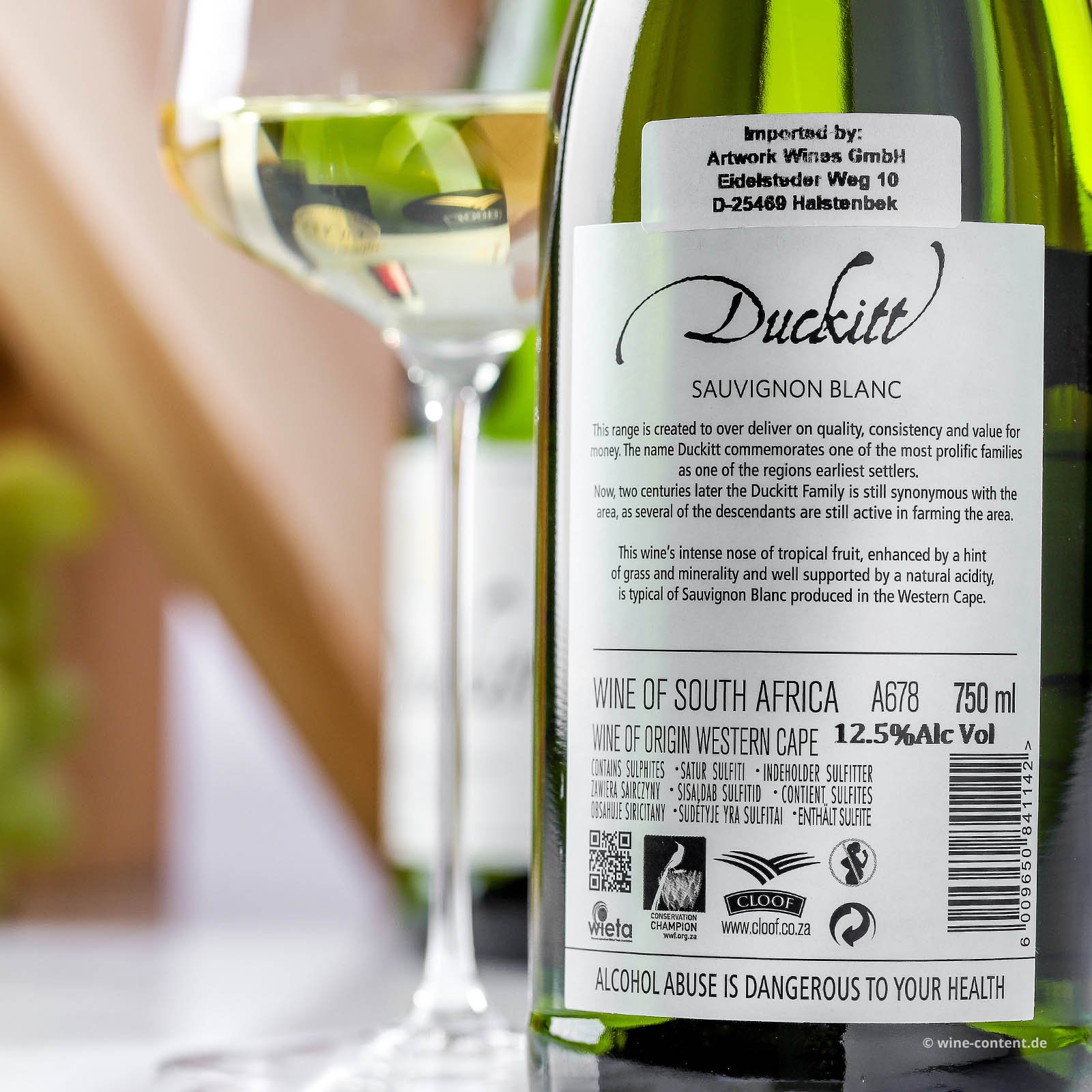 Sauvignon Blanc 2022 Duckitt