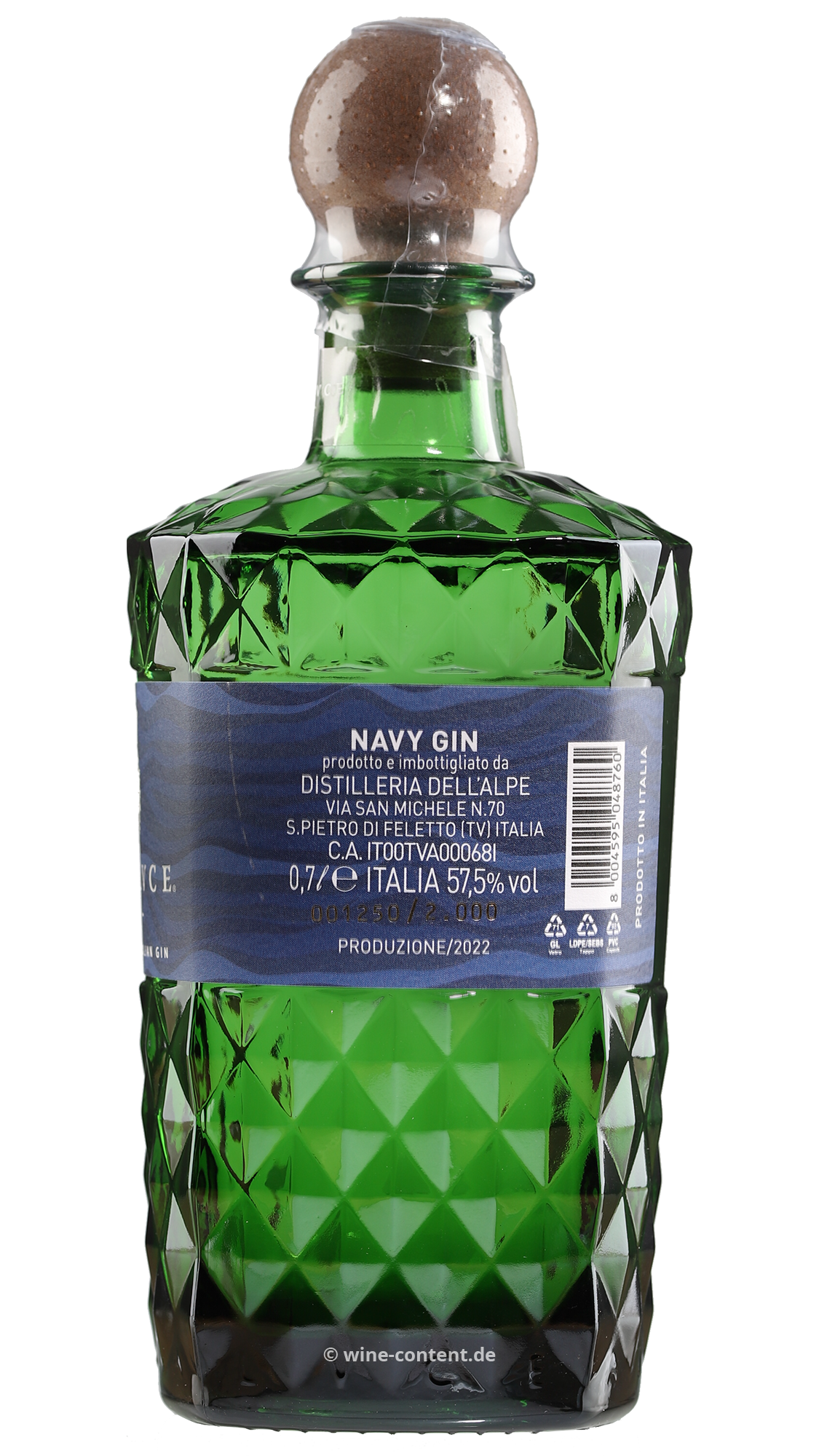 Gin Navy 57,5% Aqua Luce