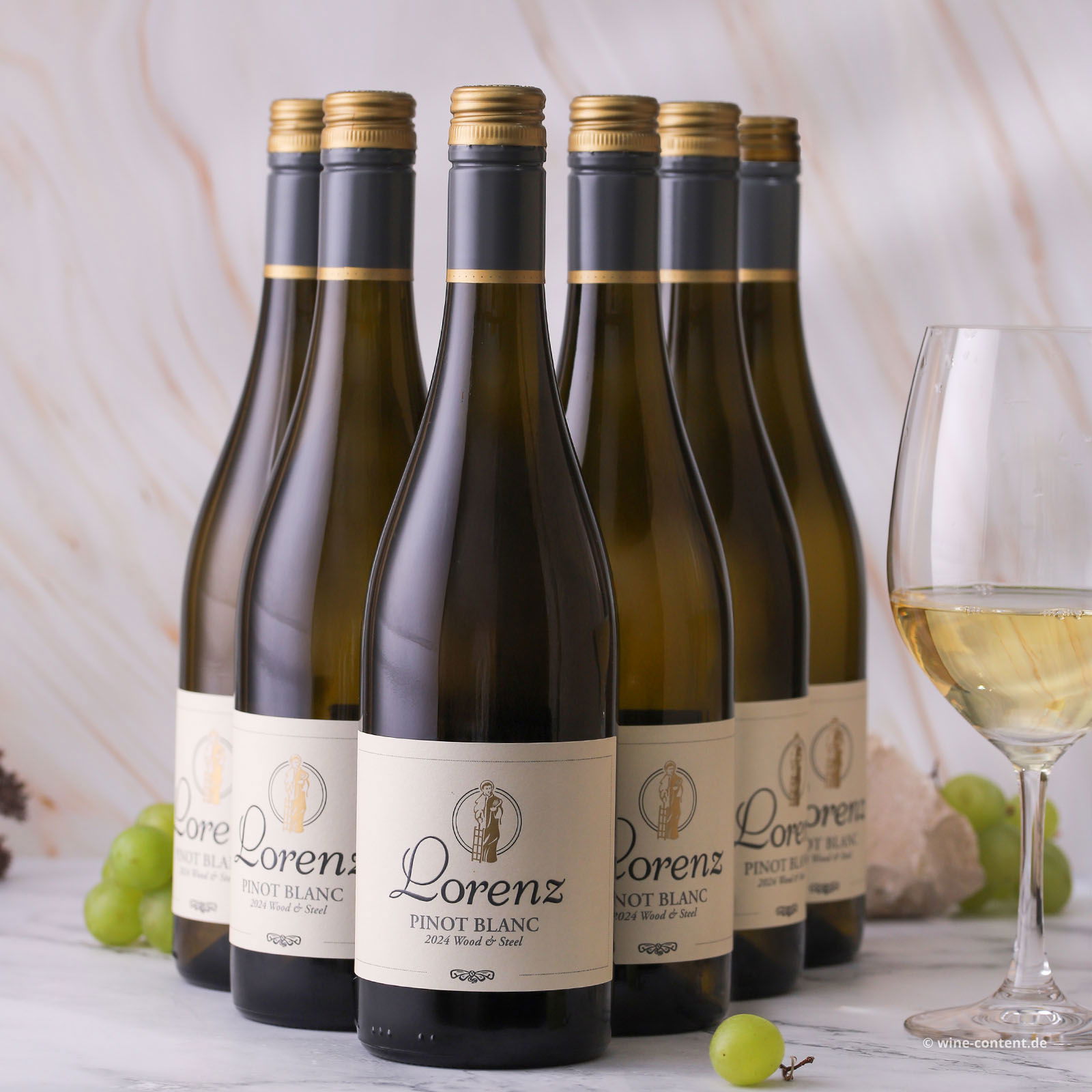 6er-Sparpaket Pinot Blanc 2024 Wood & Steel