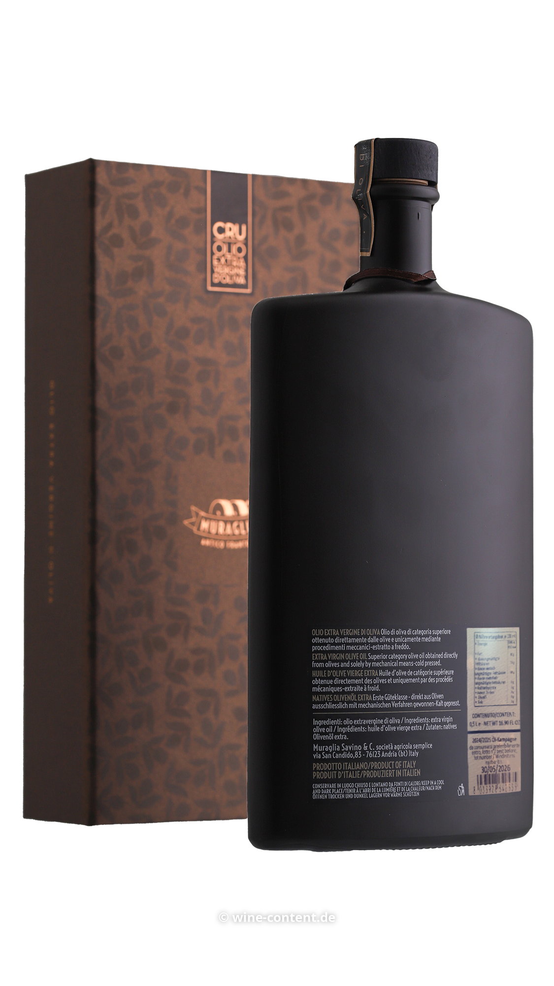 Olivenöl 2024 Grand Cru Tenuta Macchia di Rose Coratina