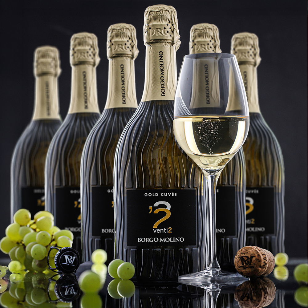 6er-Sparpaket Spumante venti2 Gold Cuvée Brut 6er-Sparpaket Spumante venti2 Gold Cuvée Brut