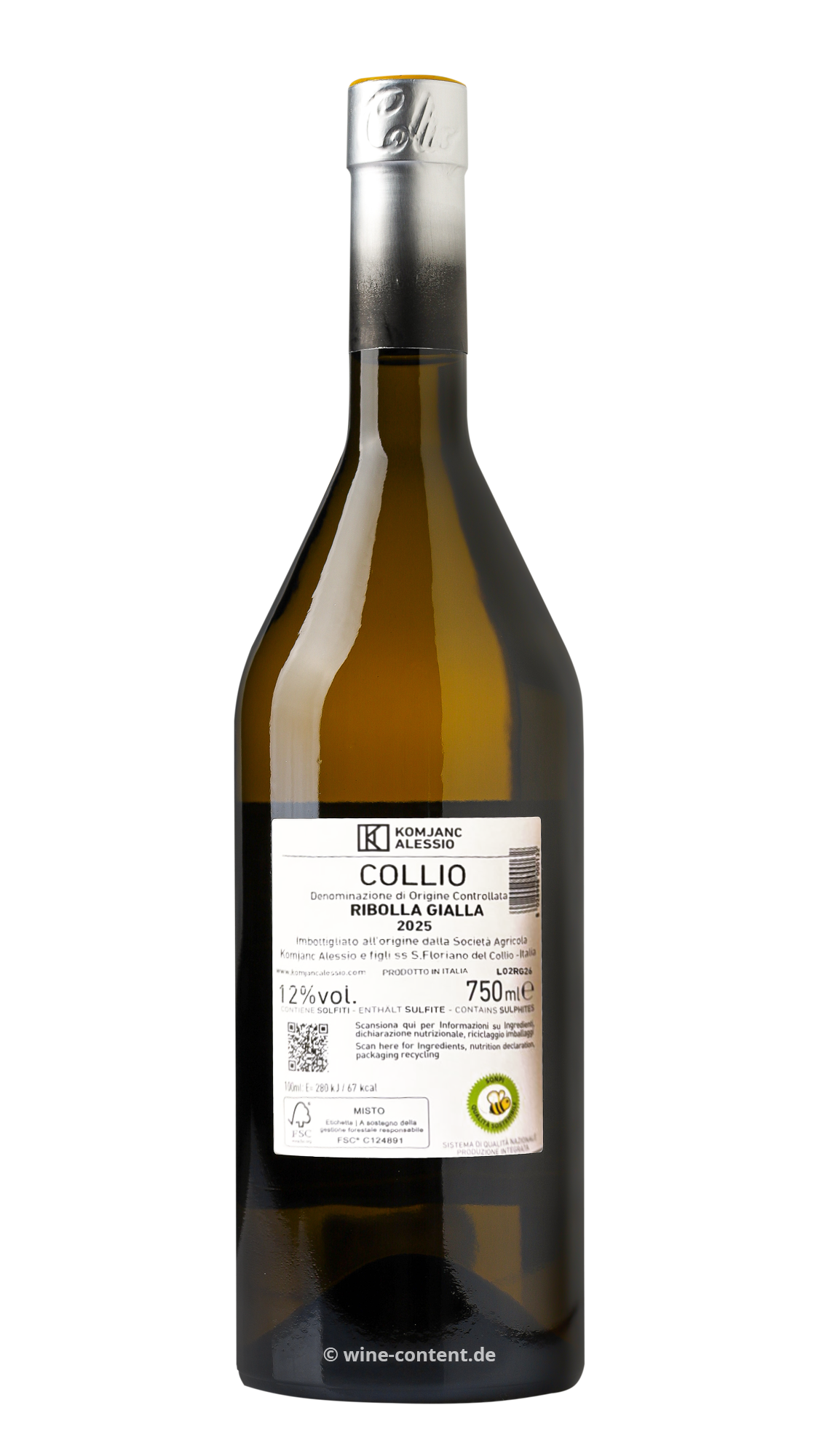 Ribolla Gialla Collio 2025