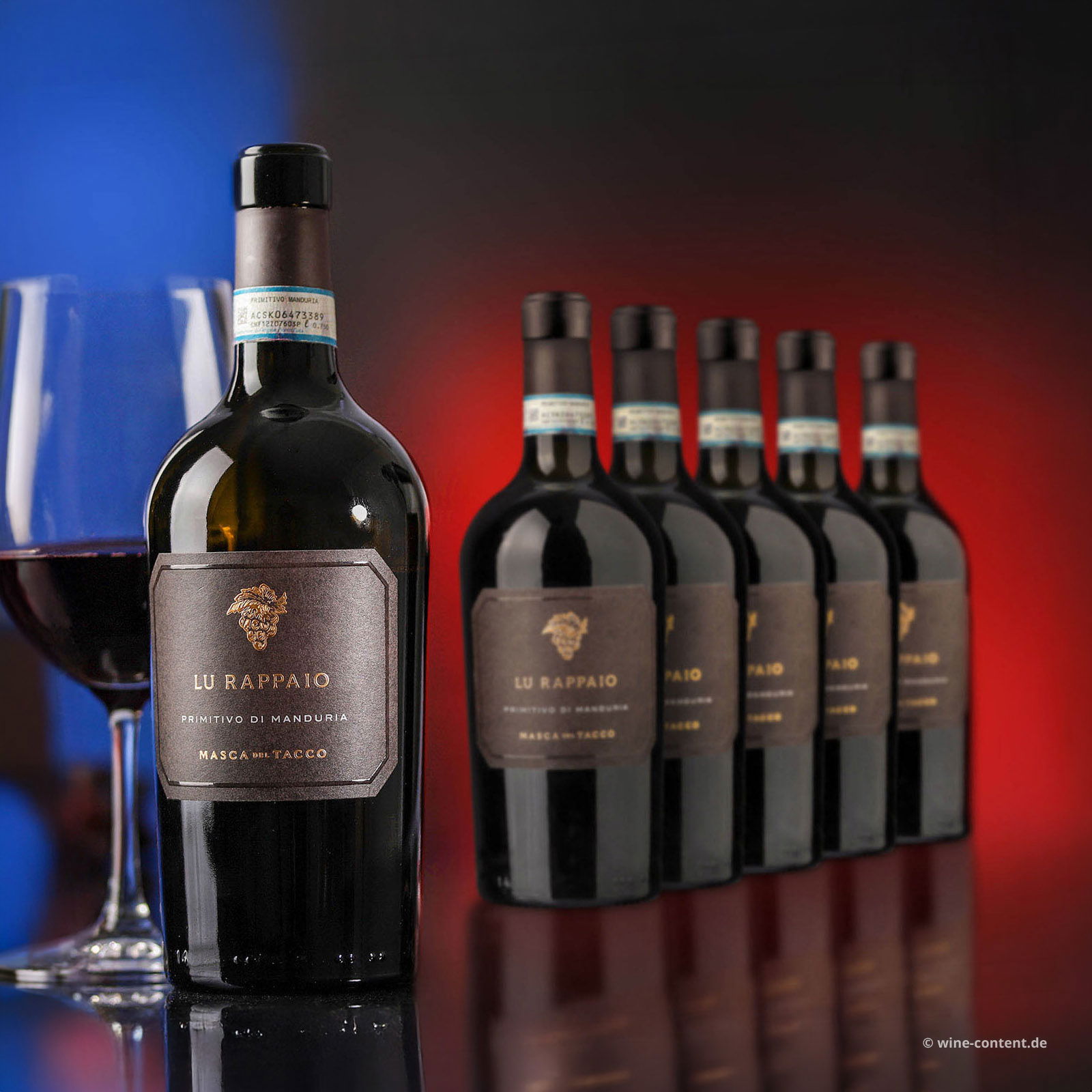 6er-Sparpaket Primitivo di Manduria 2024 Lu Rappaio