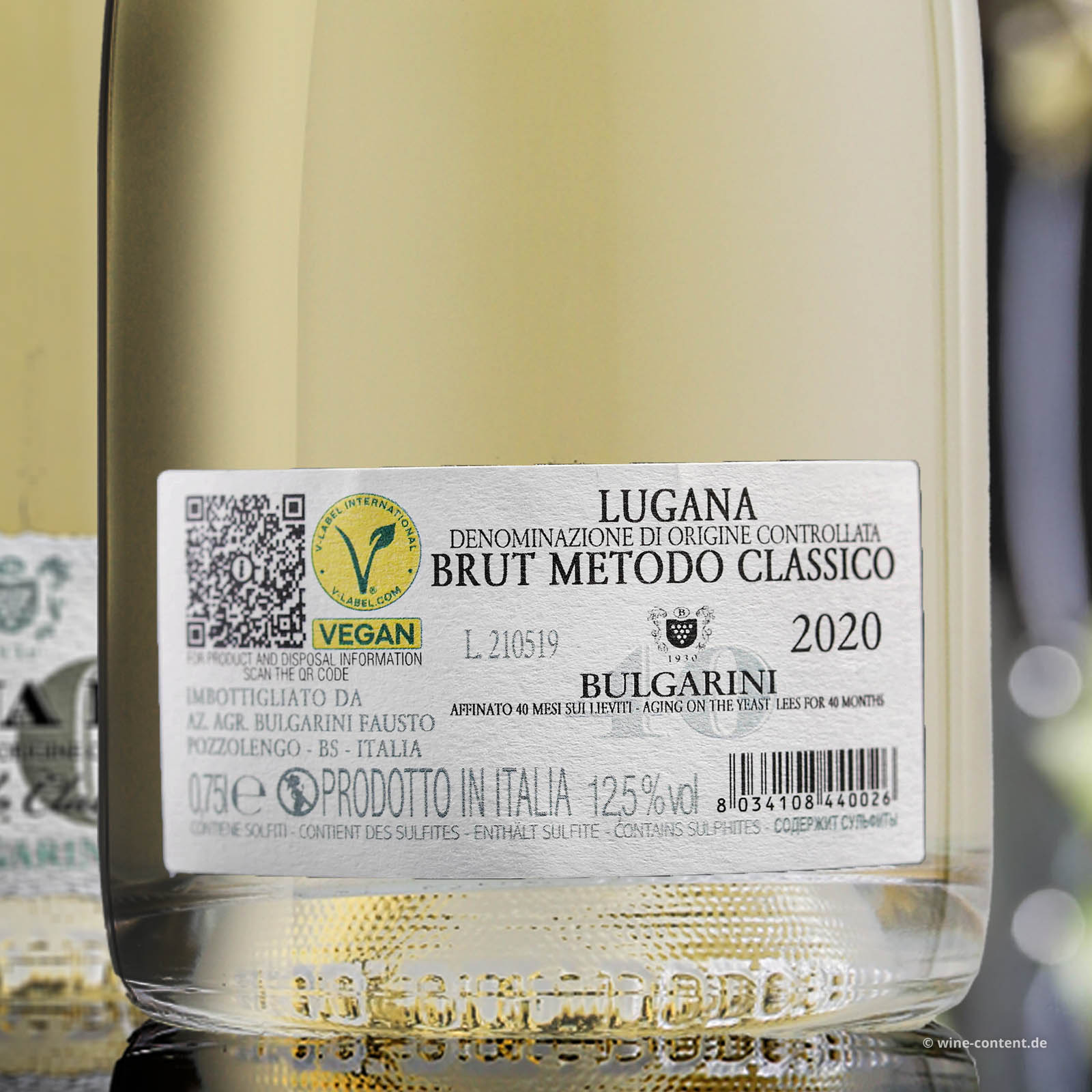 Lugana Spumante 2020 40 mesi Brut