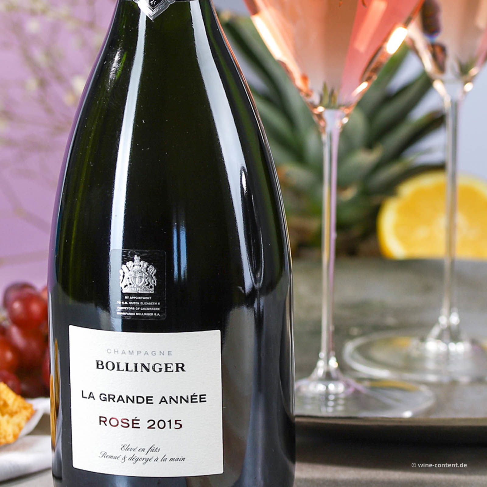 Bollinger - Champagner Rosé 2015 La Grande Année Brut