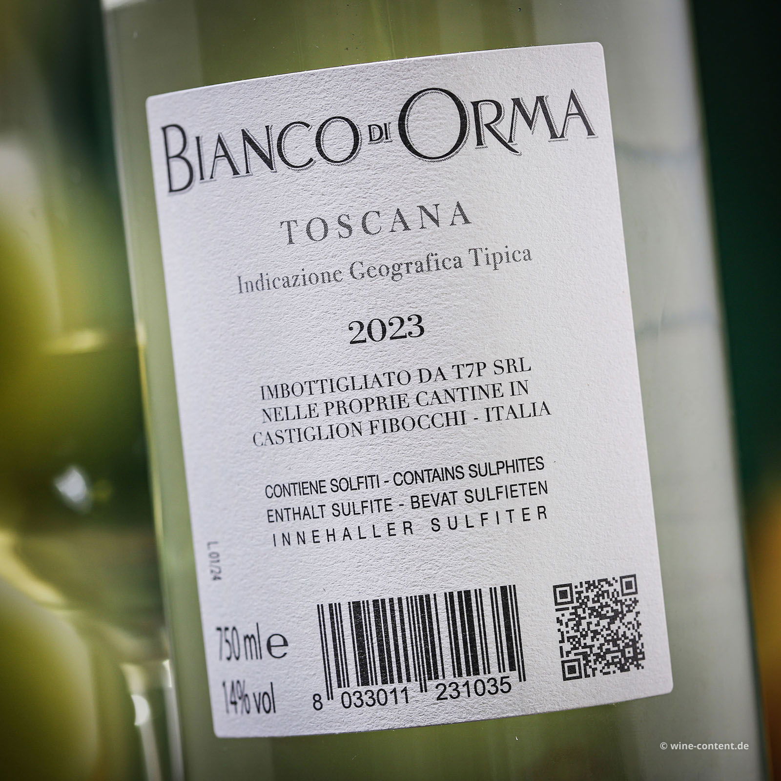  Vermentino Toscana 2023 Bianco di Orma