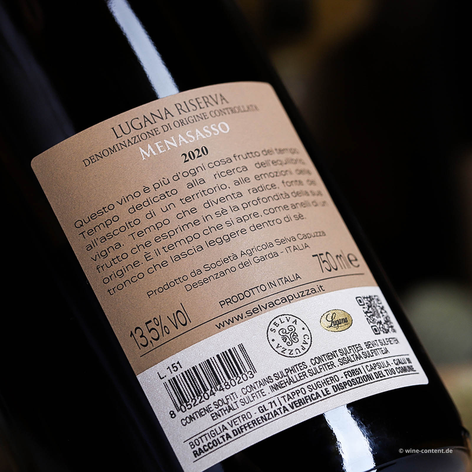 Lugana Riserva 2020 Menasasso