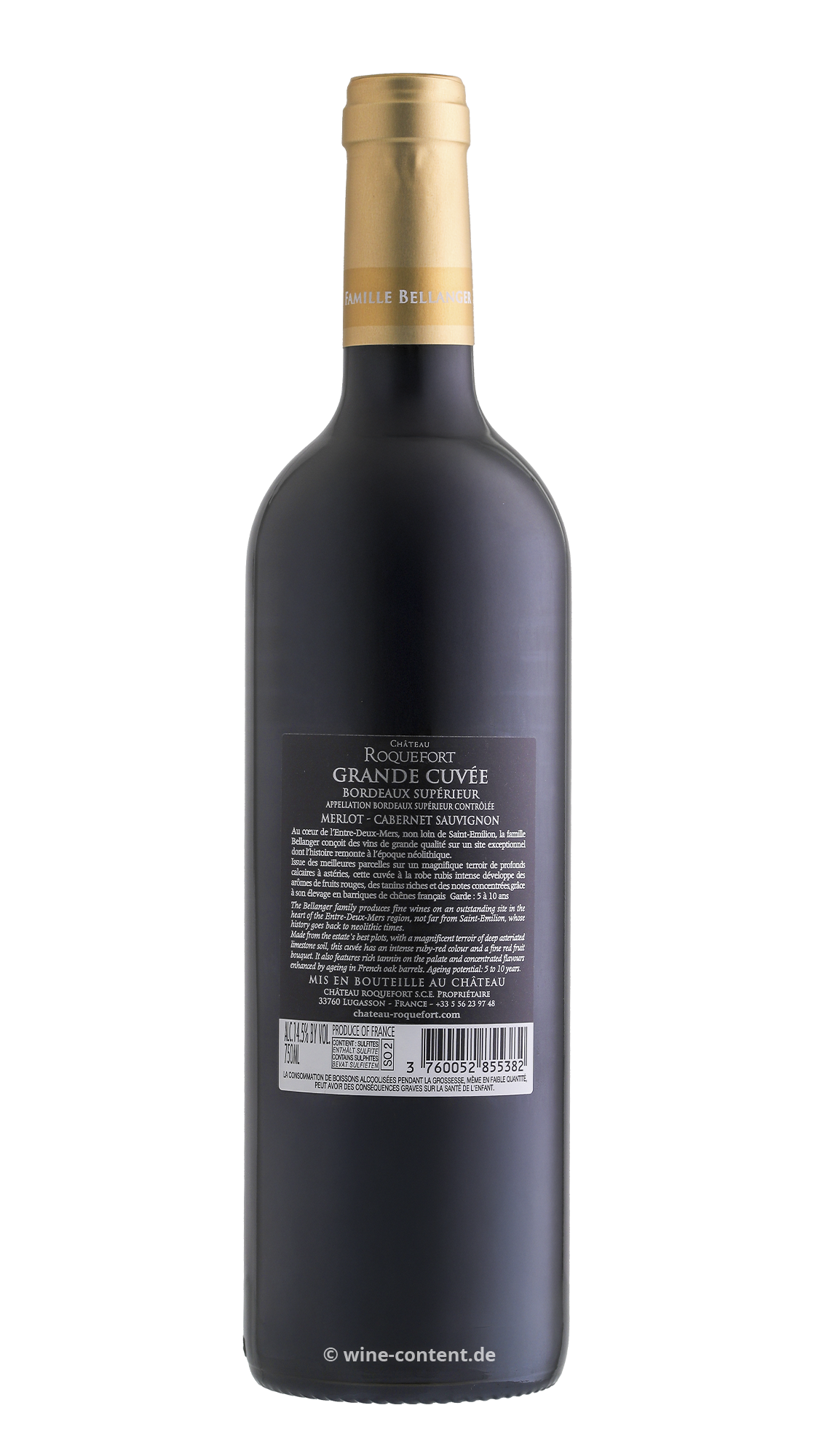 Bordeaux Supérieur 2020 Grande Cuvée Bordeaux Supérieur 2020 Grande Cuvée