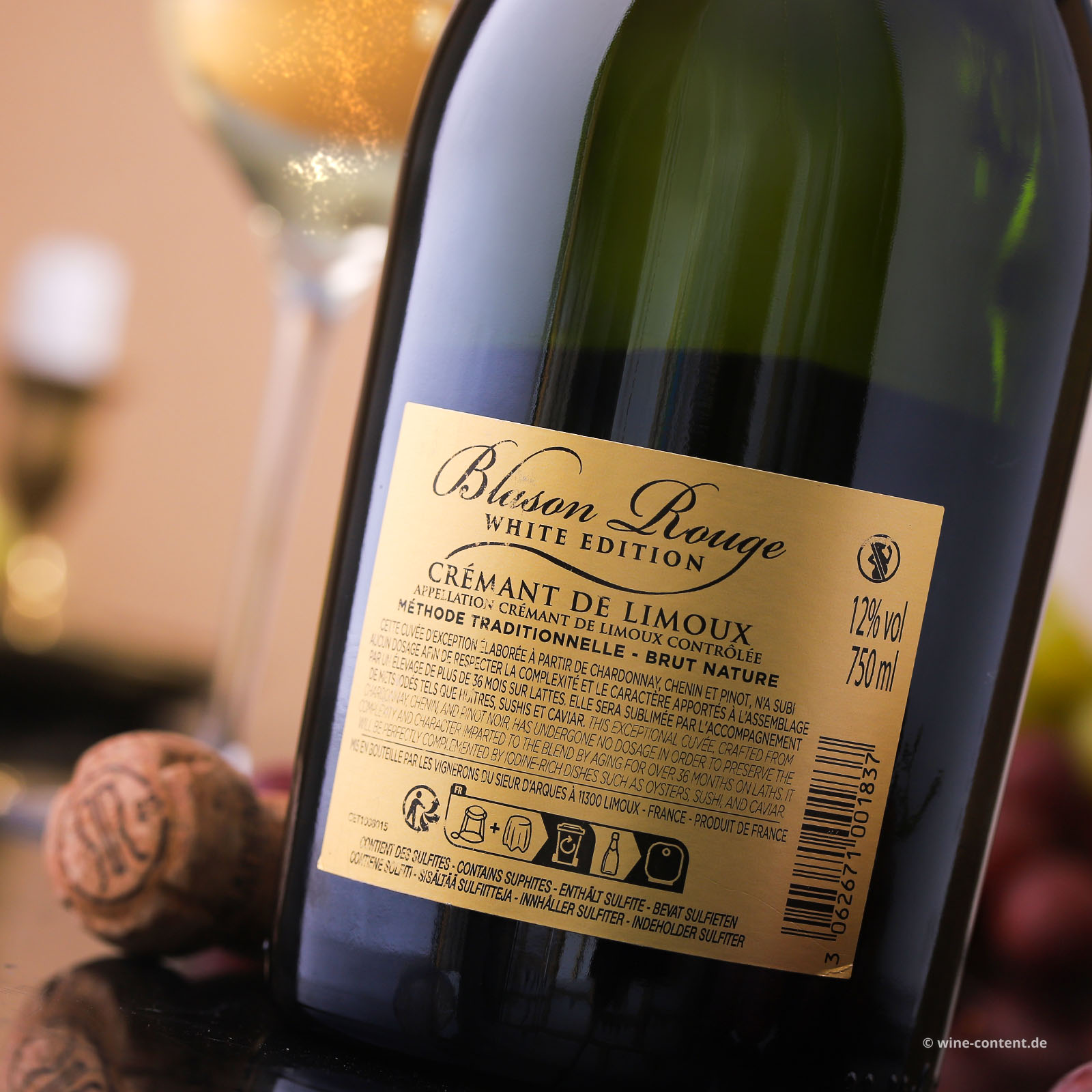 6er-Sparpaket Crémant de Limoux Blason Rouge Brut