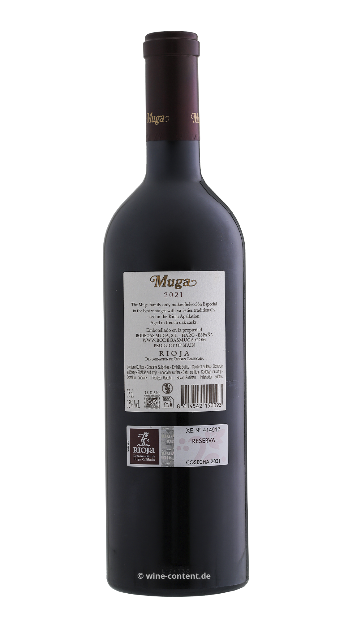 Rioja Reserva 2021 Selección Especial