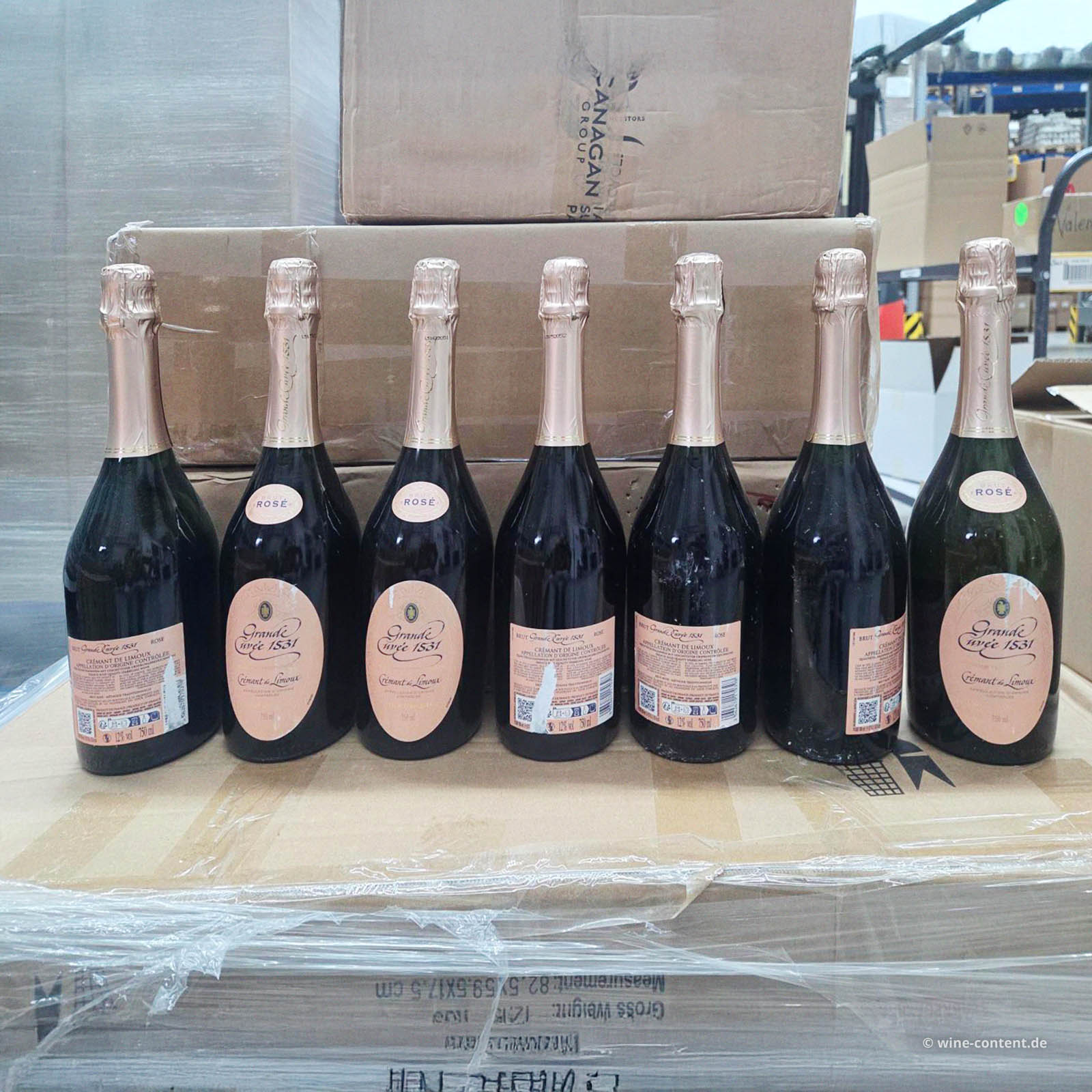 Crémant de Limoux Rosé Grande Cuvée 1531 Brut (Lagerschaden)