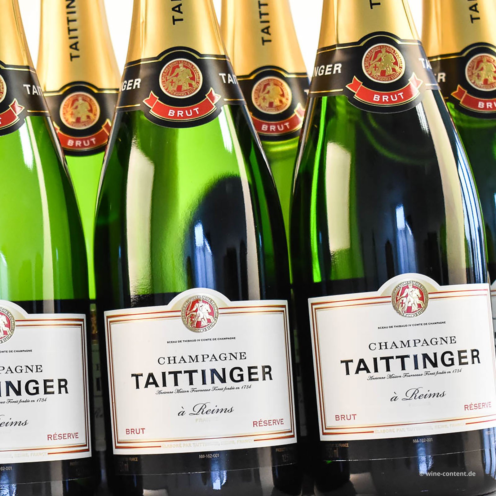 Taittinger - 6er-Sparpaket Réserve Champagner Brut