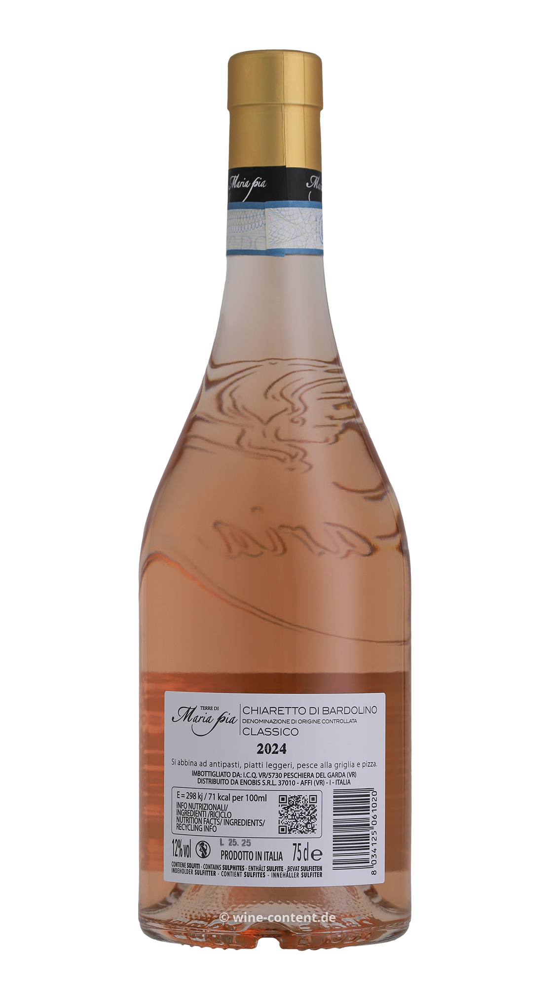 Chiaretto di Bardolino Classico 2024 Matié Chiaretto di Bardolino Classico 2024 Matié