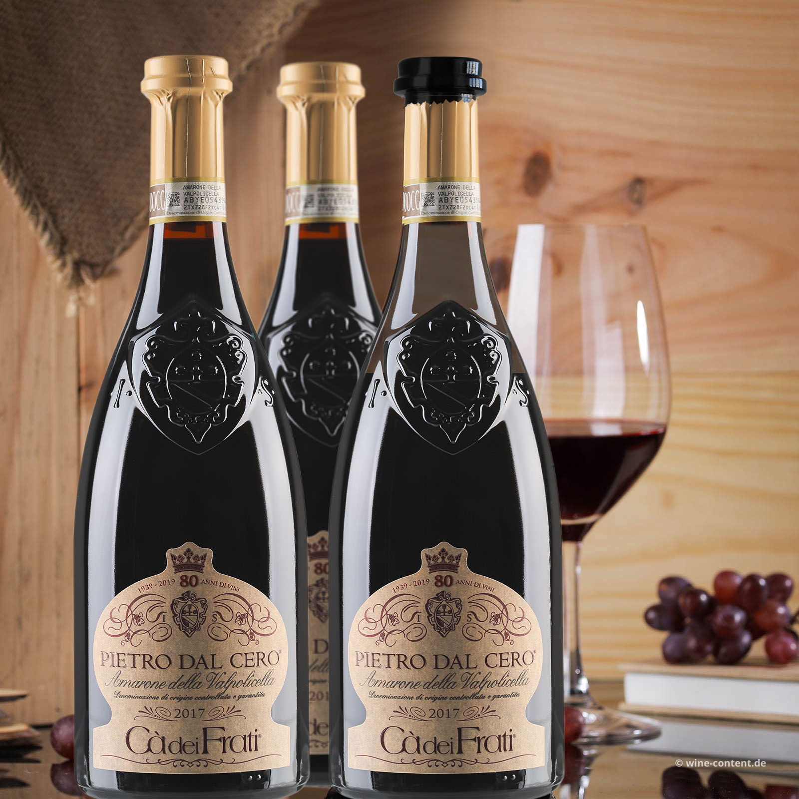 3er-Paket Amarone 2017 Pietro dal Cero