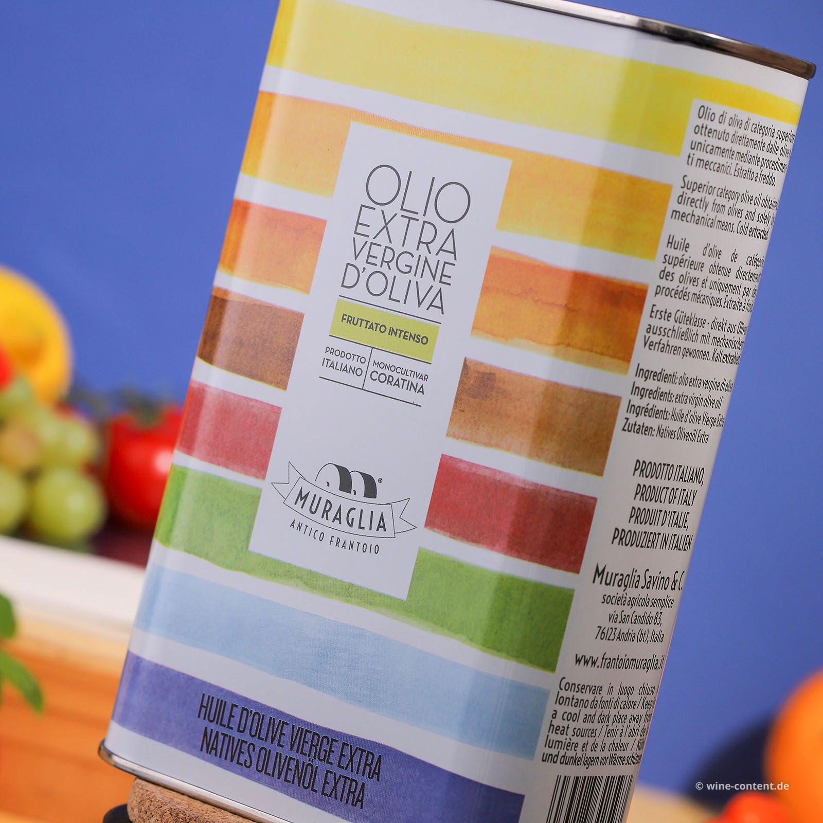 1 L Olivenöl Extra Vergine 2025 Fruttato Intenso Kanister