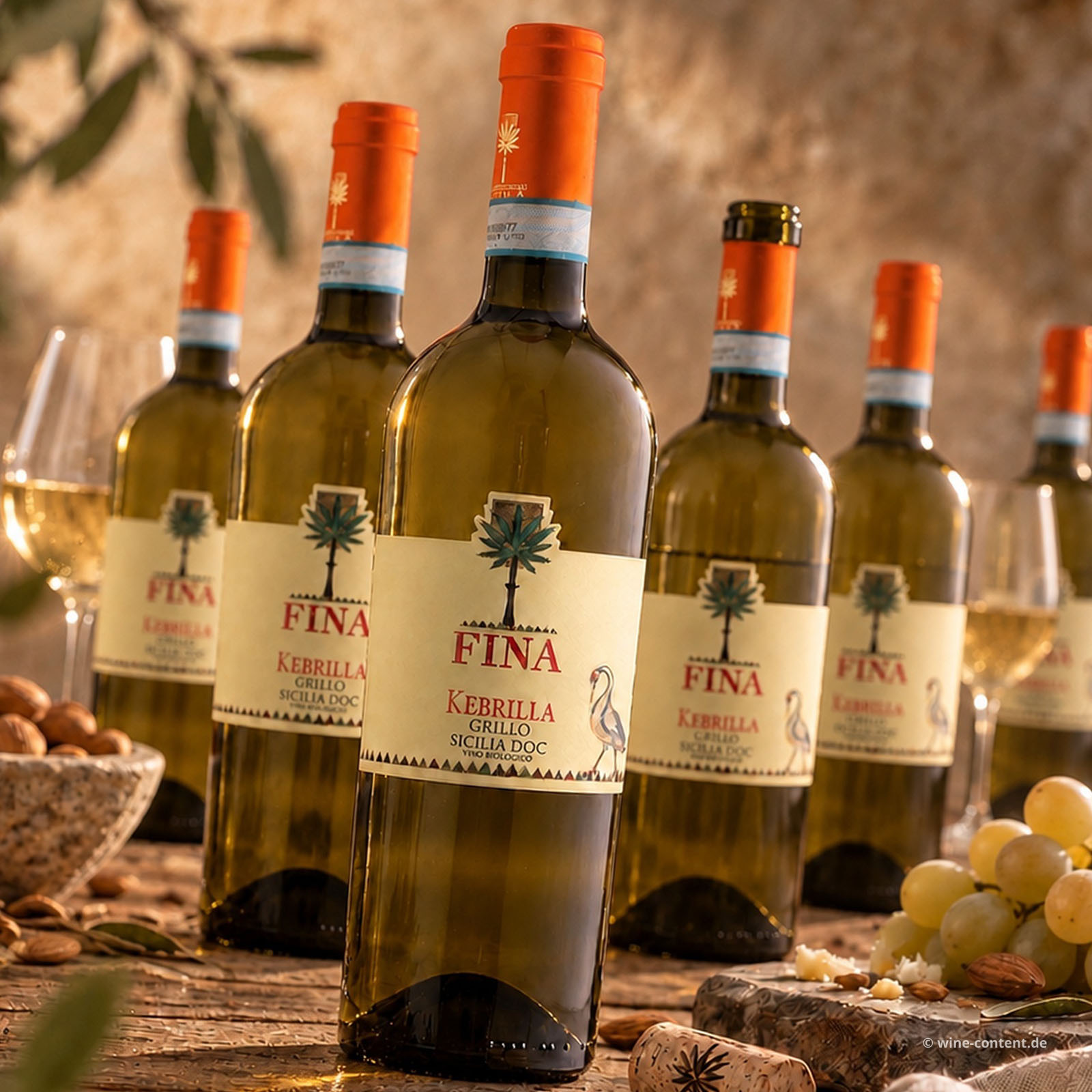 6er-Sparpaket Grillo Sicilia 2025 Kebrilla Bio