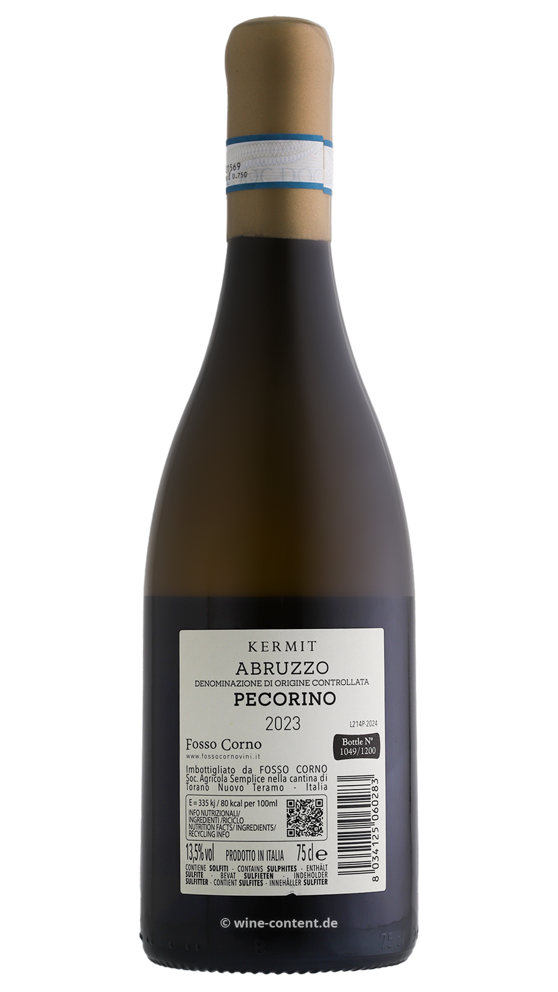 Pecorino Abruzzo 2023 Kermit