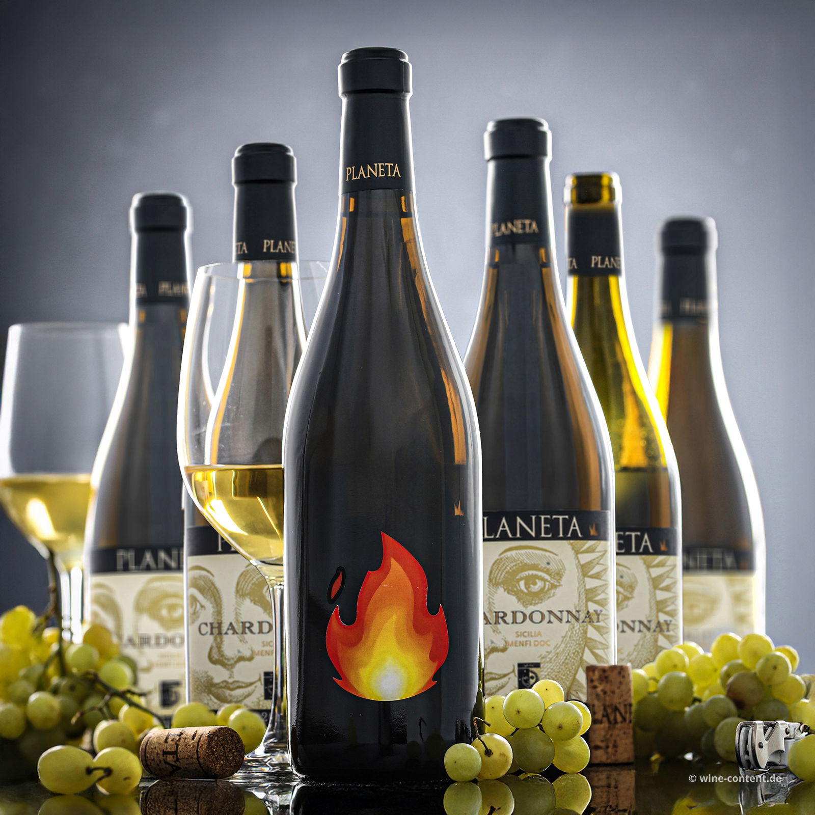 6er-Sparpaket Chardonnay Sicilia Menfi 2024 Bio Jubiläumsetikett