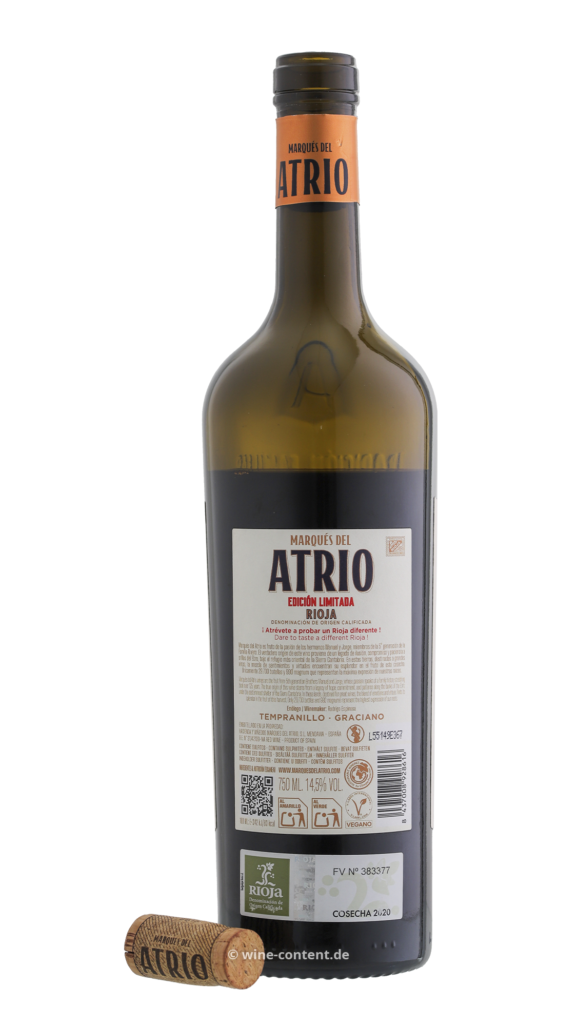 Rioja 2020 Edición Limitada Rioja 2020 Edición Limitada