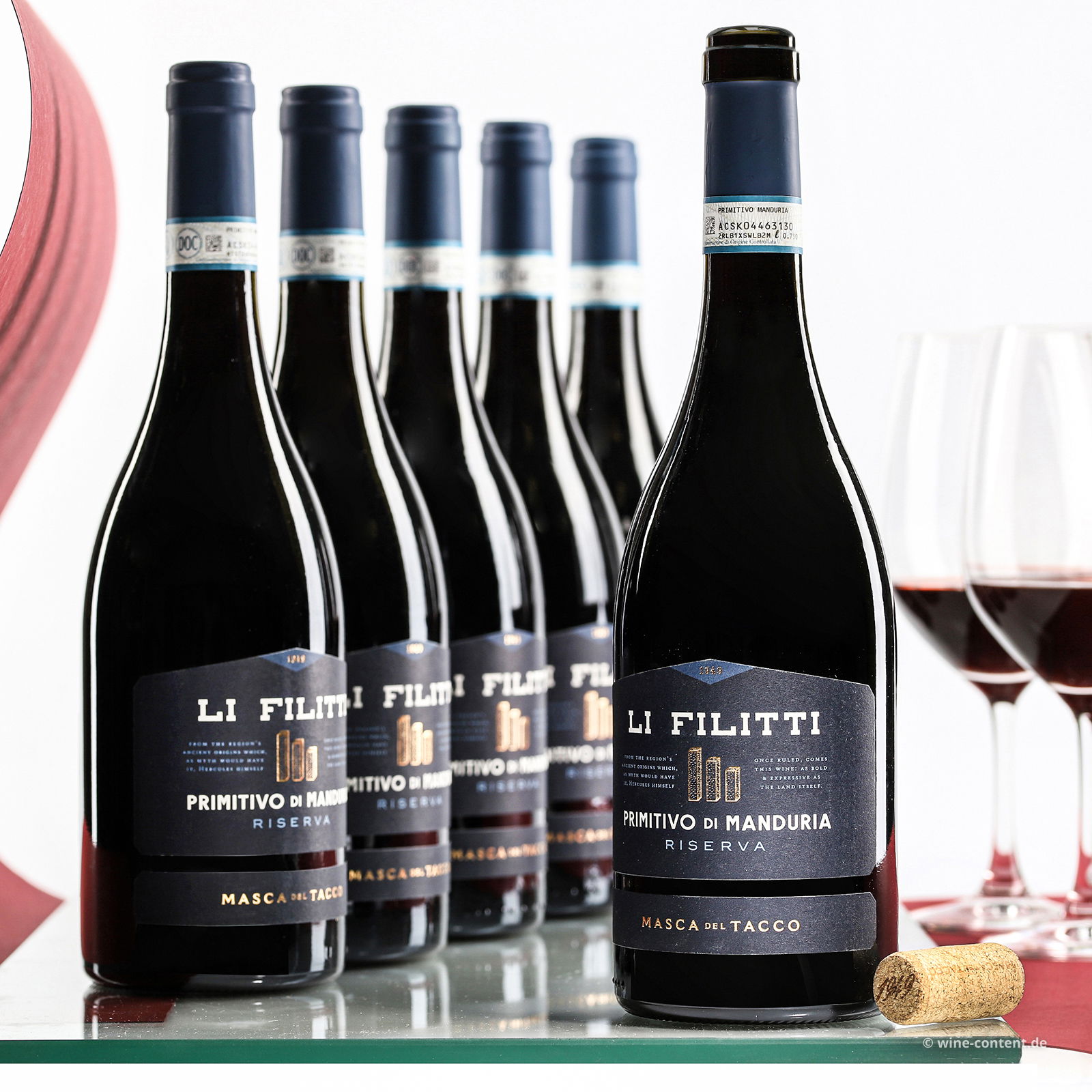 6er-Sparpaket Primitivo di Manduria Riserva 2021 Li Filitti 6er-Sparpaket Primitivo di Manduria Riserva 2021 Li Filitti