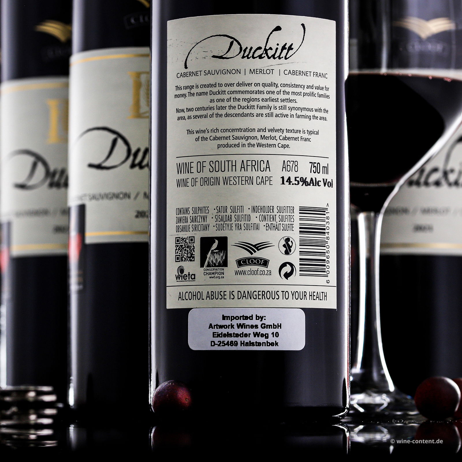 5+1 Sparpaket Bordeaux Blend 2021 Duckitt