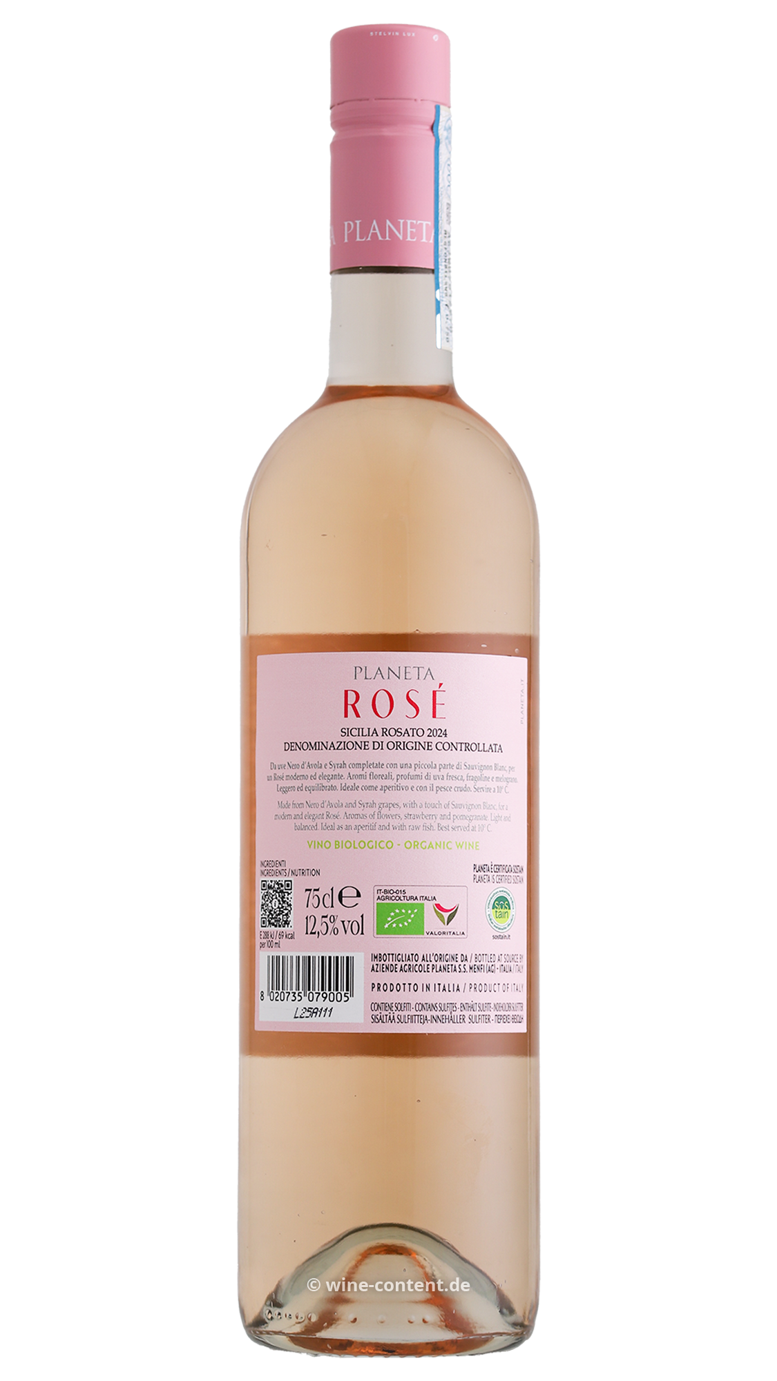 La Segreta Rosé 2024 Bio