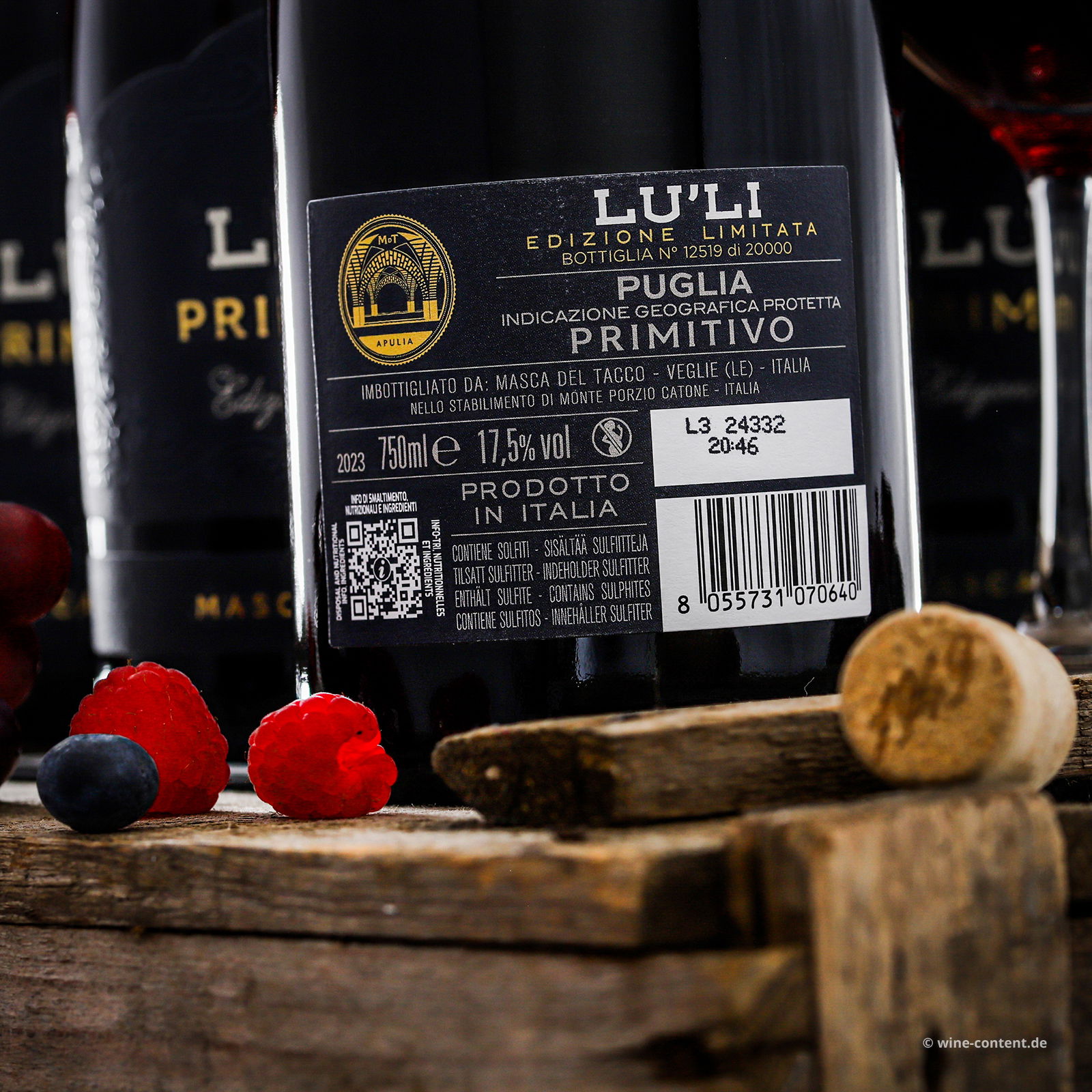 6er-Sparpaket Primitivo 2023 Lu'Li Edizione Limitata