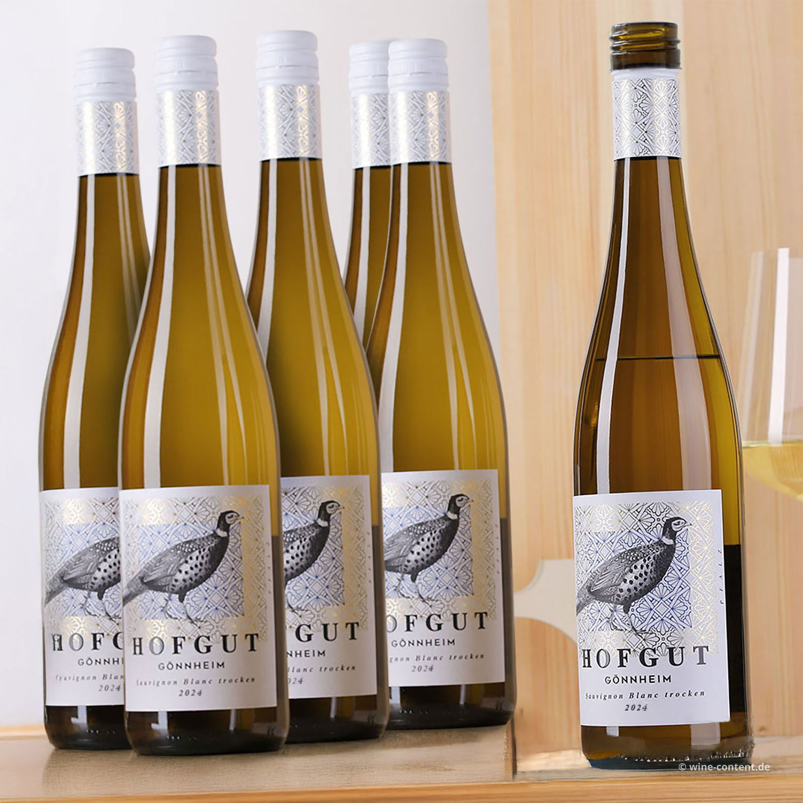 6er-Sparpaket Sauvignon Blanc 2024 Gönnheim Bio