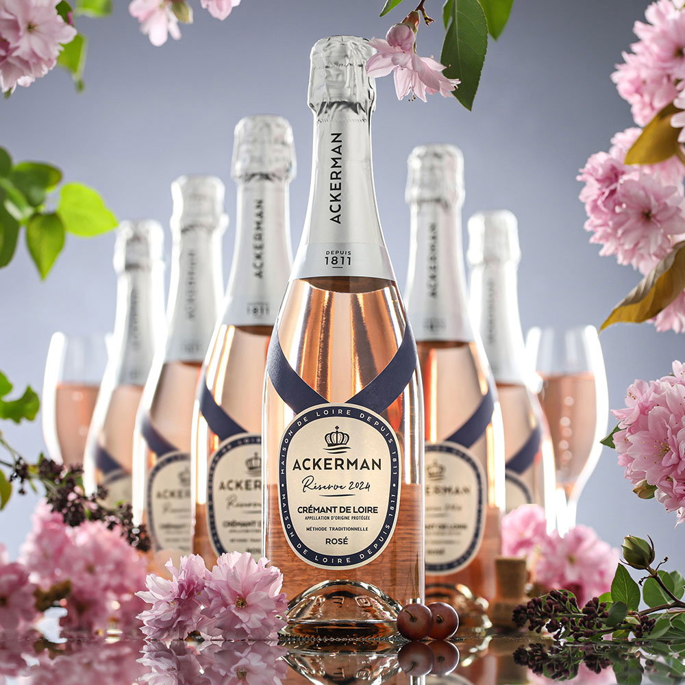 6er-Sparpaket Crémant de Loire Rosé 2024 Réserve Brut