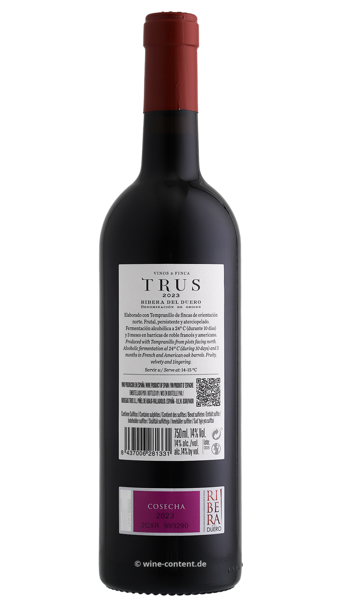 6er-Sparpaket Tempranillo 2023 Roble 6er-Sparpaket Tempranillo 2023 Roble