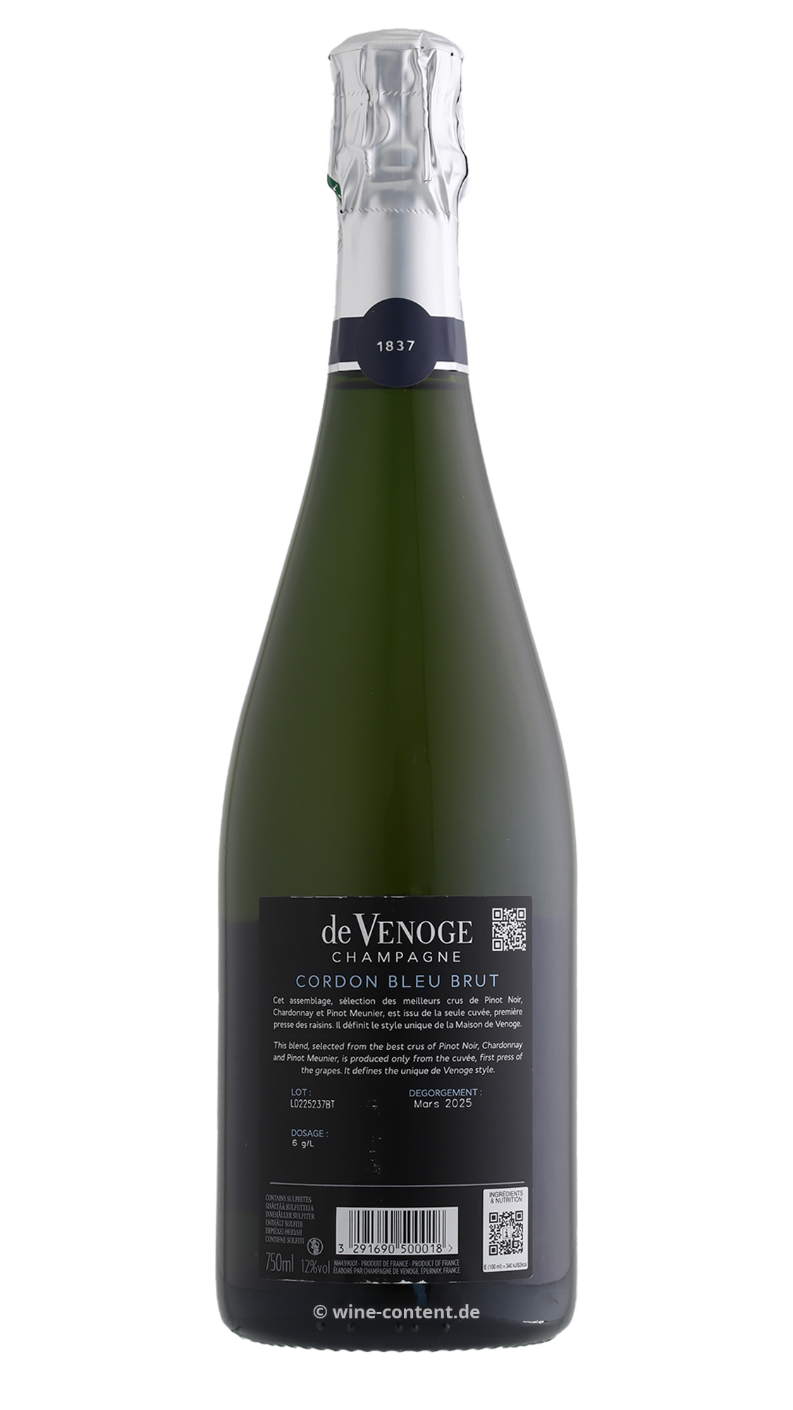 6er-Sparpaket Champagner Cordon Bleu Brut