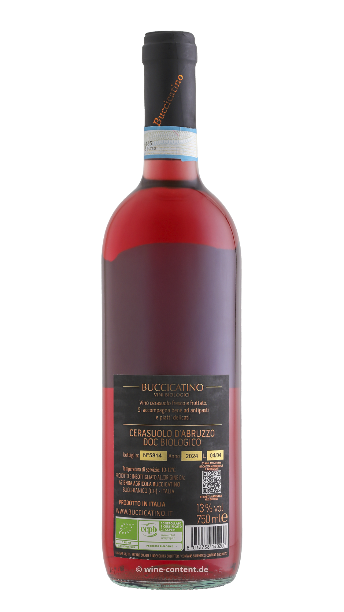 Cerasuolo d´Abruzzo 2024 Bio