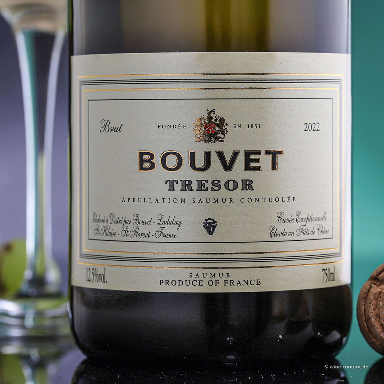 Crémant Saumur Blanc 2022 Trésor Brut