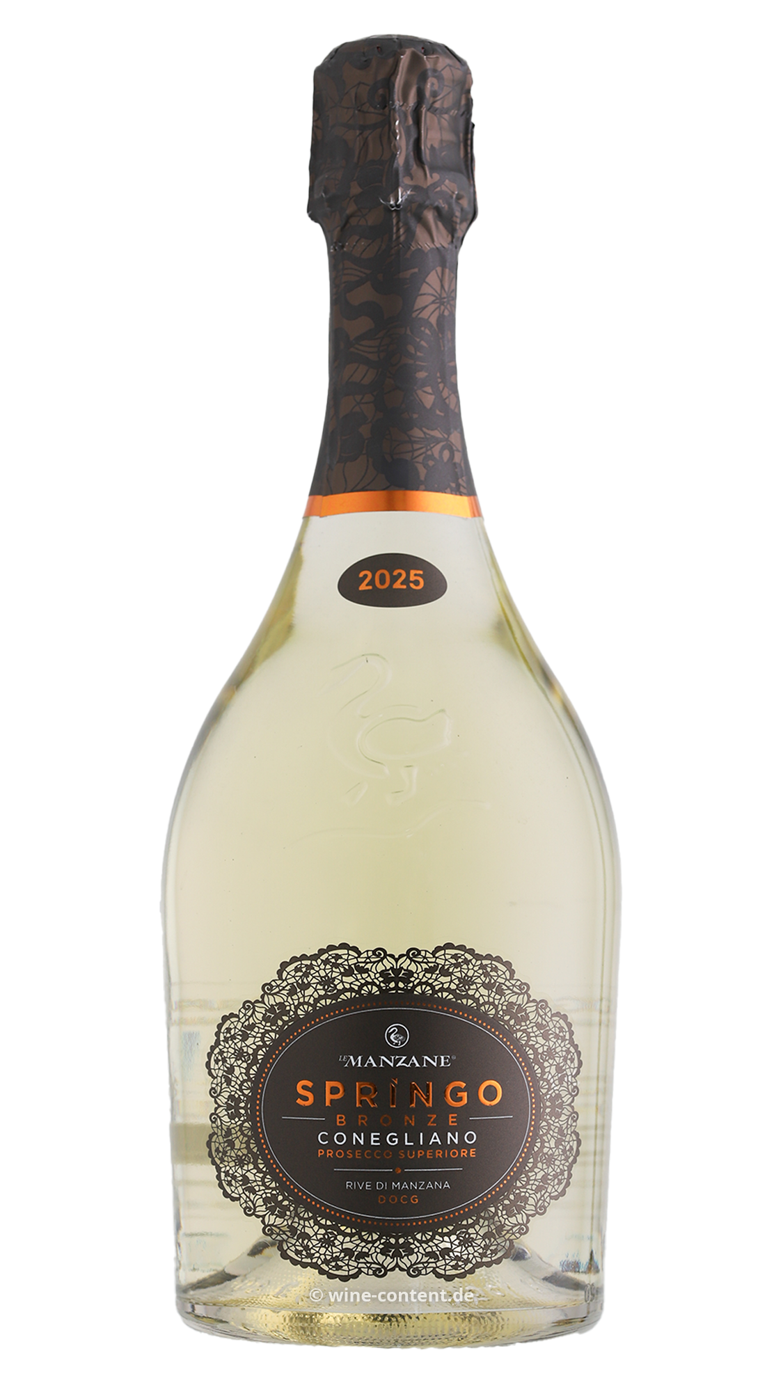 6er-Sparpaket Prosecco Superiore 2025 Rive di Manzana Springo Bronze  Dry
