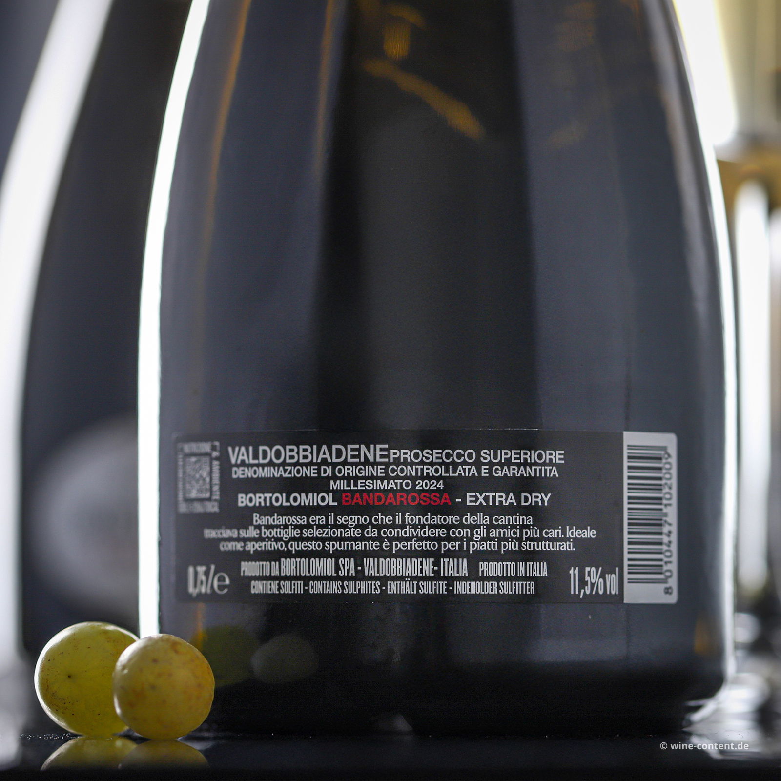 6er-Sparpaket Prosecco Superiore 2024 Bandarossa Extra Dry