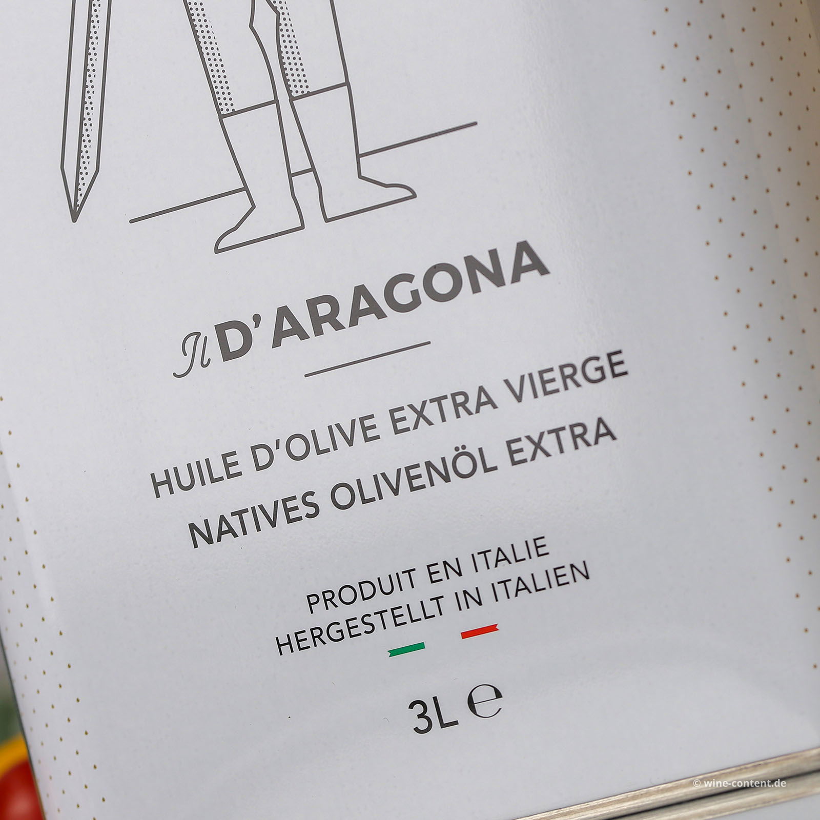 3 L Olivenöl Extra Vergine Il D'Aragona Kanister